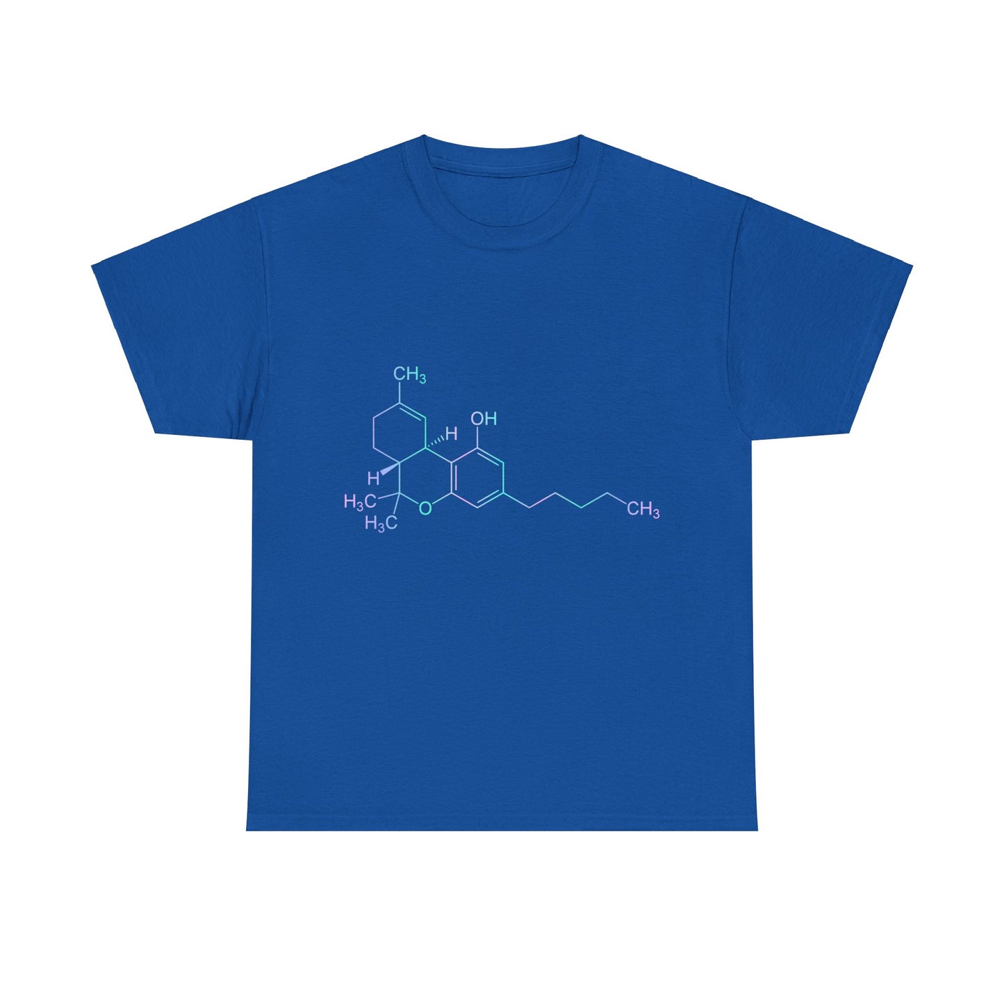 Magical THC Molecule Cannabis Unisex Graphic T-Shirt, Sizes S-5XL