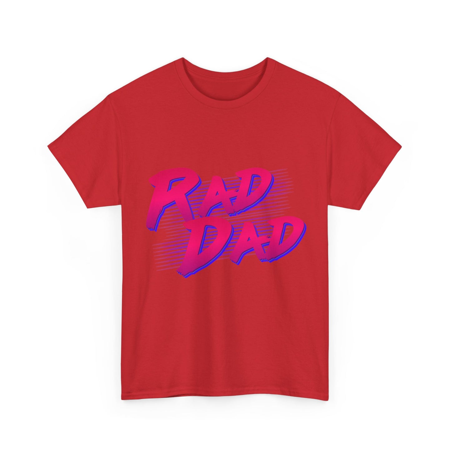 Best Gift for Dad Rad Dad Retro Unisex Graphic T-Shirt, Sizes S-5XL