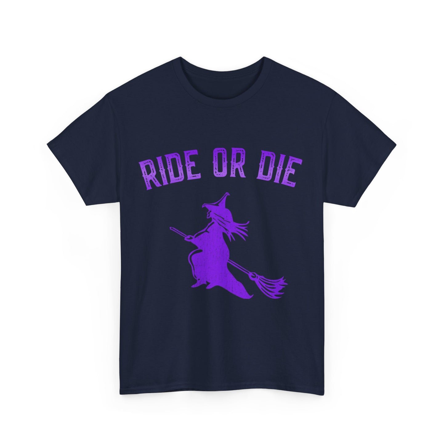 Ride or Die Witch Unisex Graphic T-Shirt, Sizes S-5XL