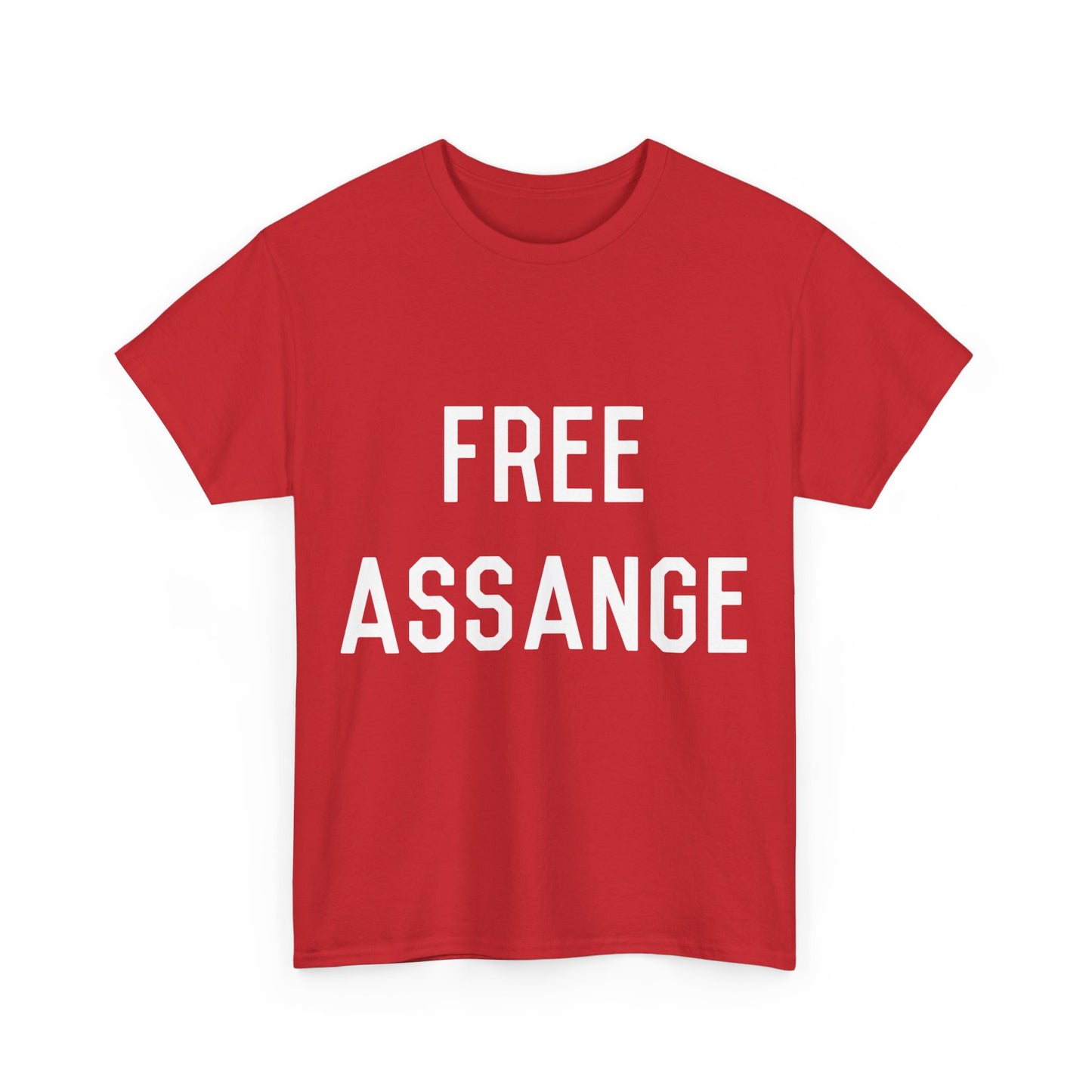 Free Assange Unisex Graphic T-Shirt, Sizes S-5XL