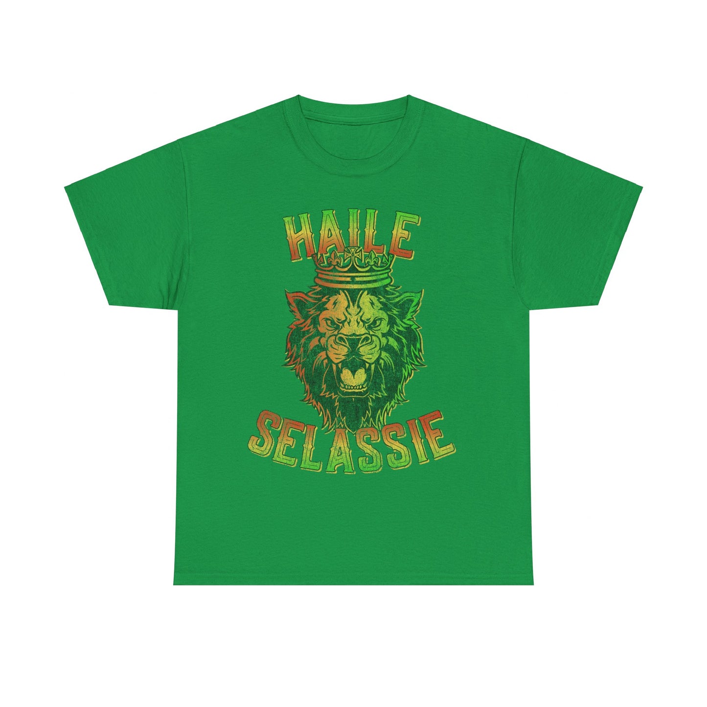 Haile Selassie Rastafari Reggae Unisex Graphic T-Shirt, Sizes S-5XL