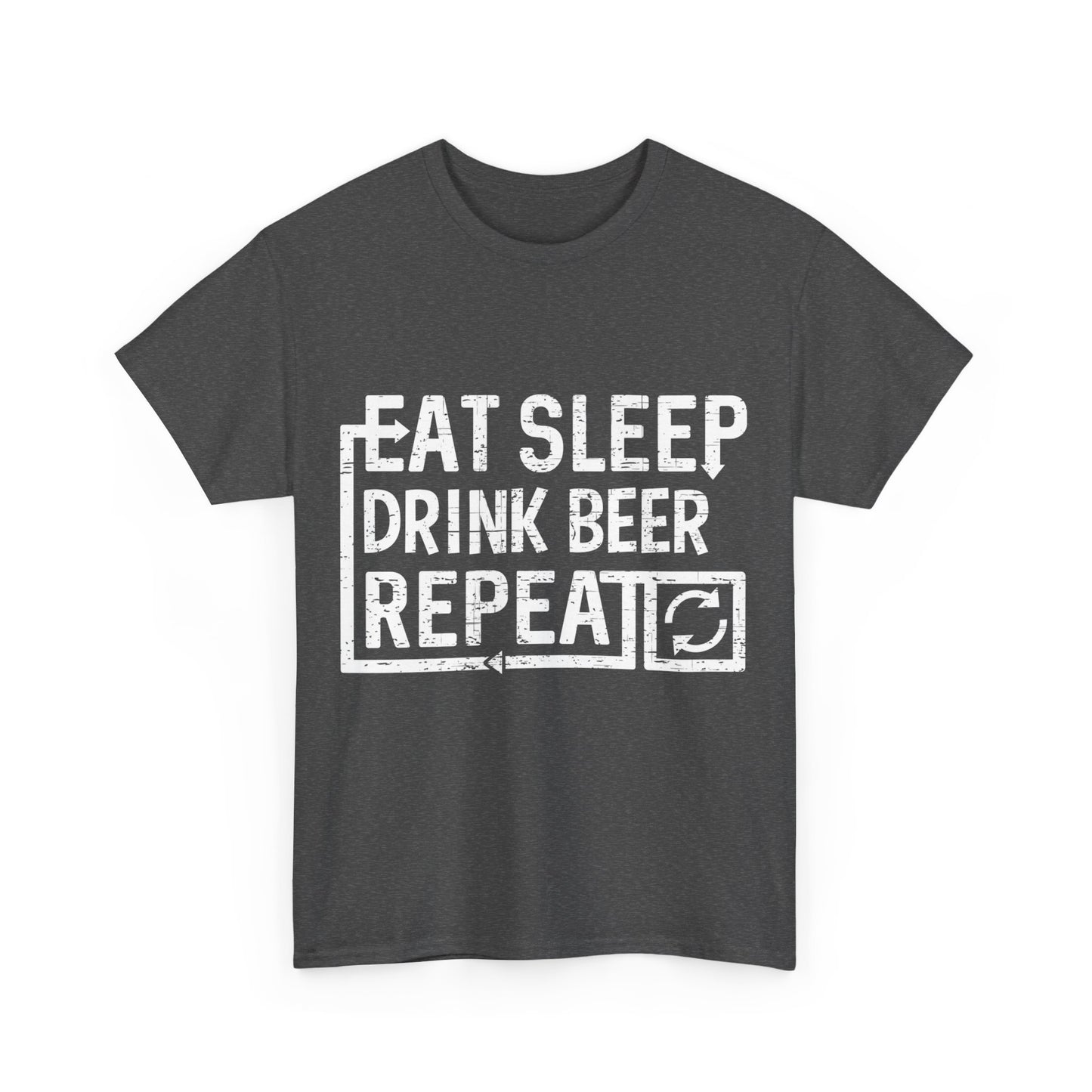 Eat Sleep Drink Beer Unisex Graphic T-Shirt, Sizes S-5XL