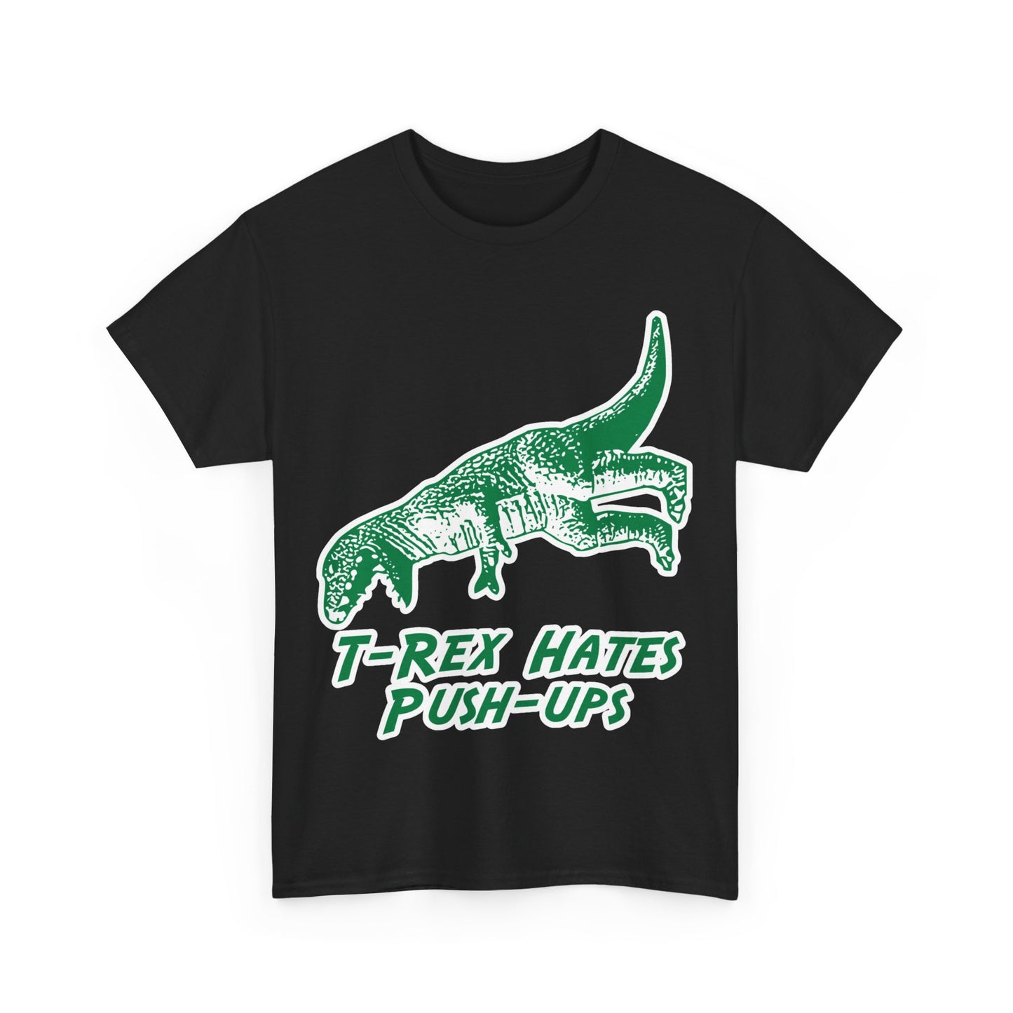 T-Rex Hates Push-Ups Unisex Graphic T-Shirt, Sizes S-5XL