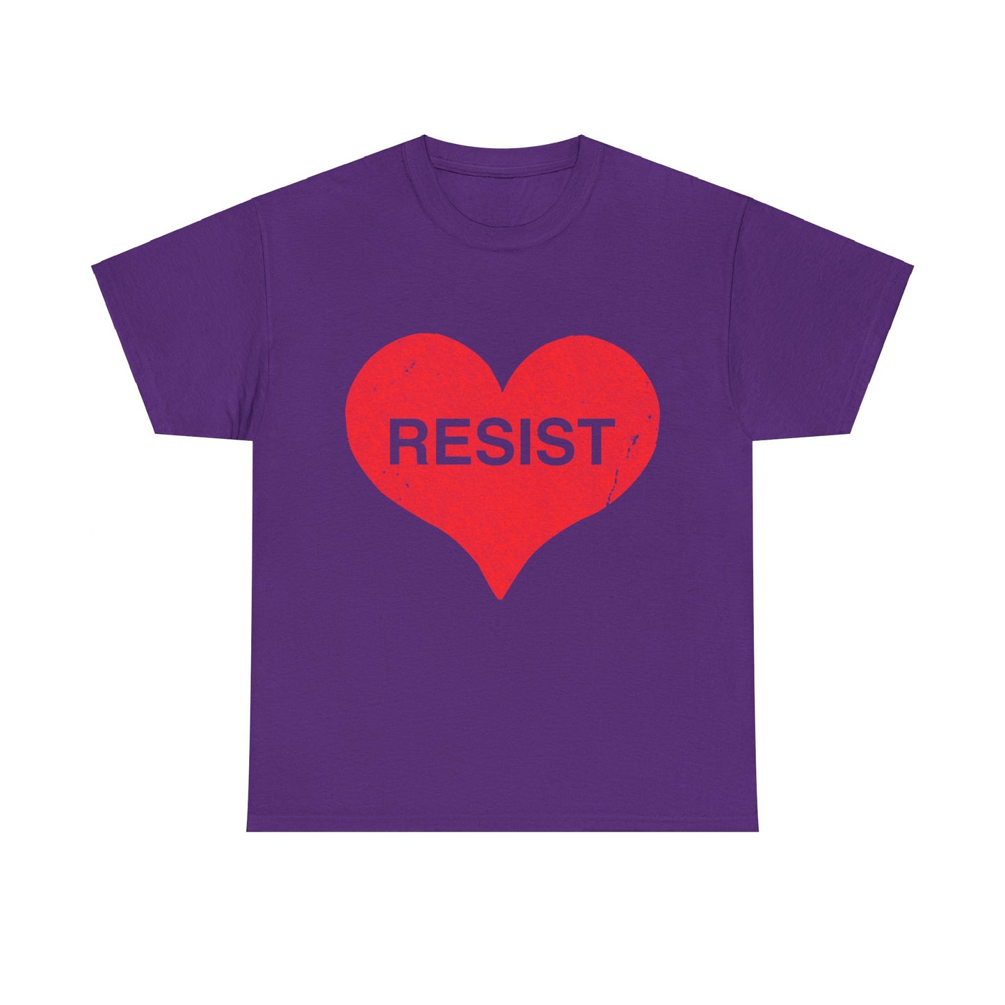 Resist Trump With Love Unisex Graphic T-Shirt, Sizes S-5XL