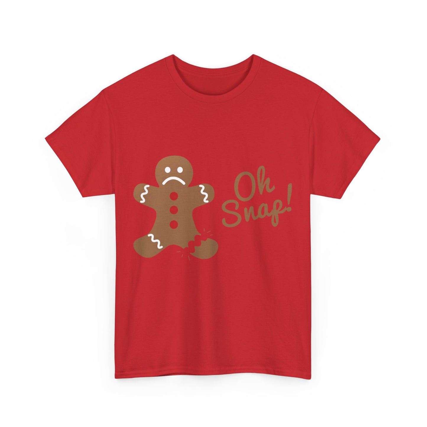 Oh Snap Gingerman Unisex Graphic T-Shirt, Sizes S-5XL