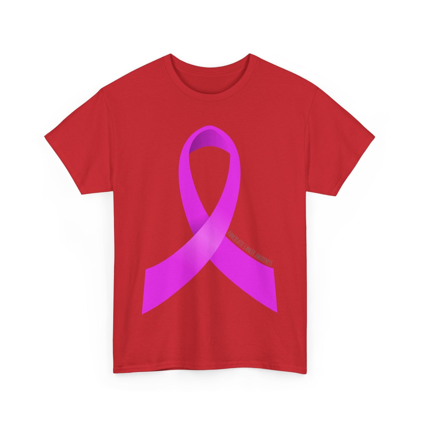 Pancreatic Cancer Awareness Ribbon Unisex Graphic T-Shirt, Sizes S-5XL