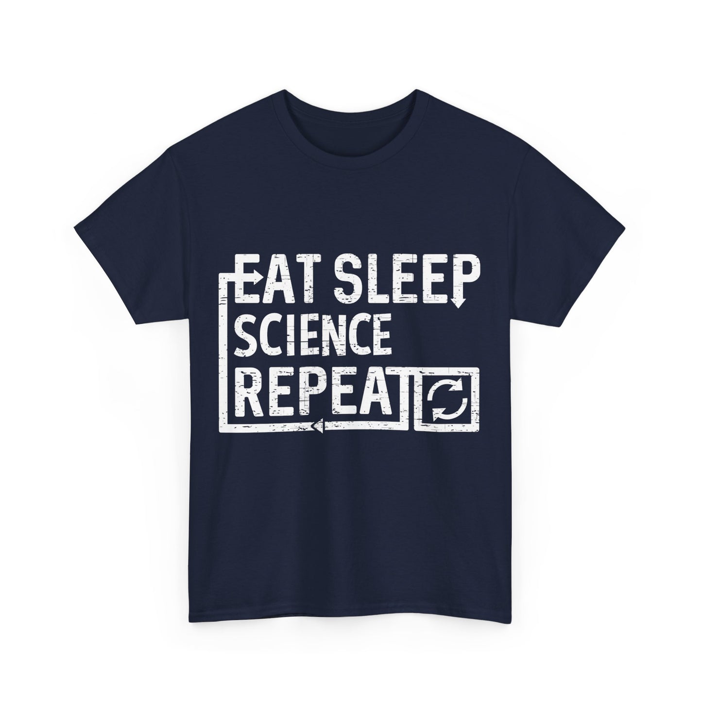 Eat Sleep Science Unisex Graphic T-Shirt, Sizes S-5XL