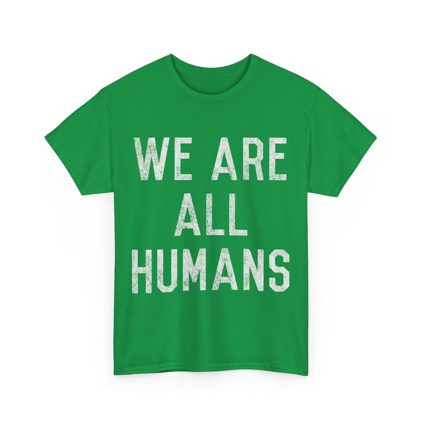 Retro We Are All Humans Unisex Graphic T-Shirt, Sizes S-5XL