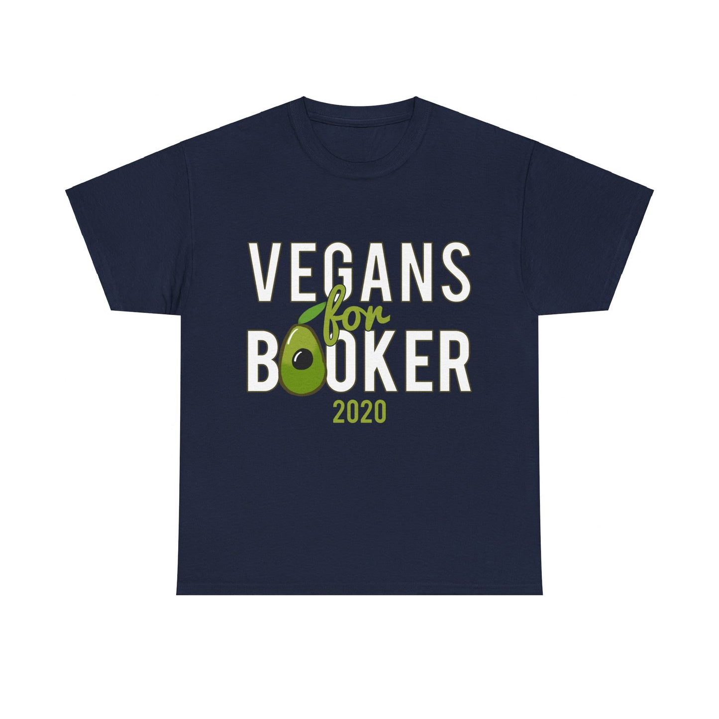 Vegans For Corey Booker 2020 Unisex Graphic T-Shirt, Sizes S-5XL