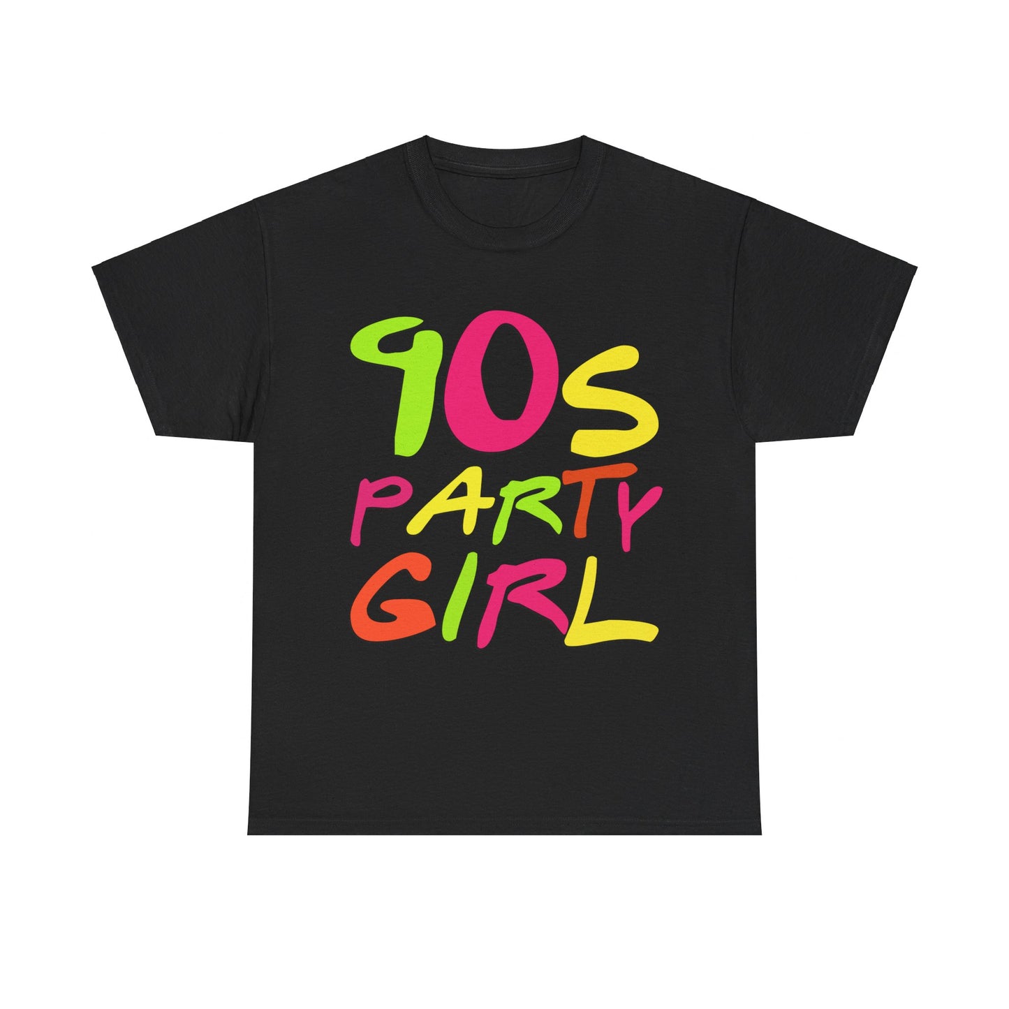 90s Party Girl Unisex Graphic T-Shirt, Sizes S-5XL