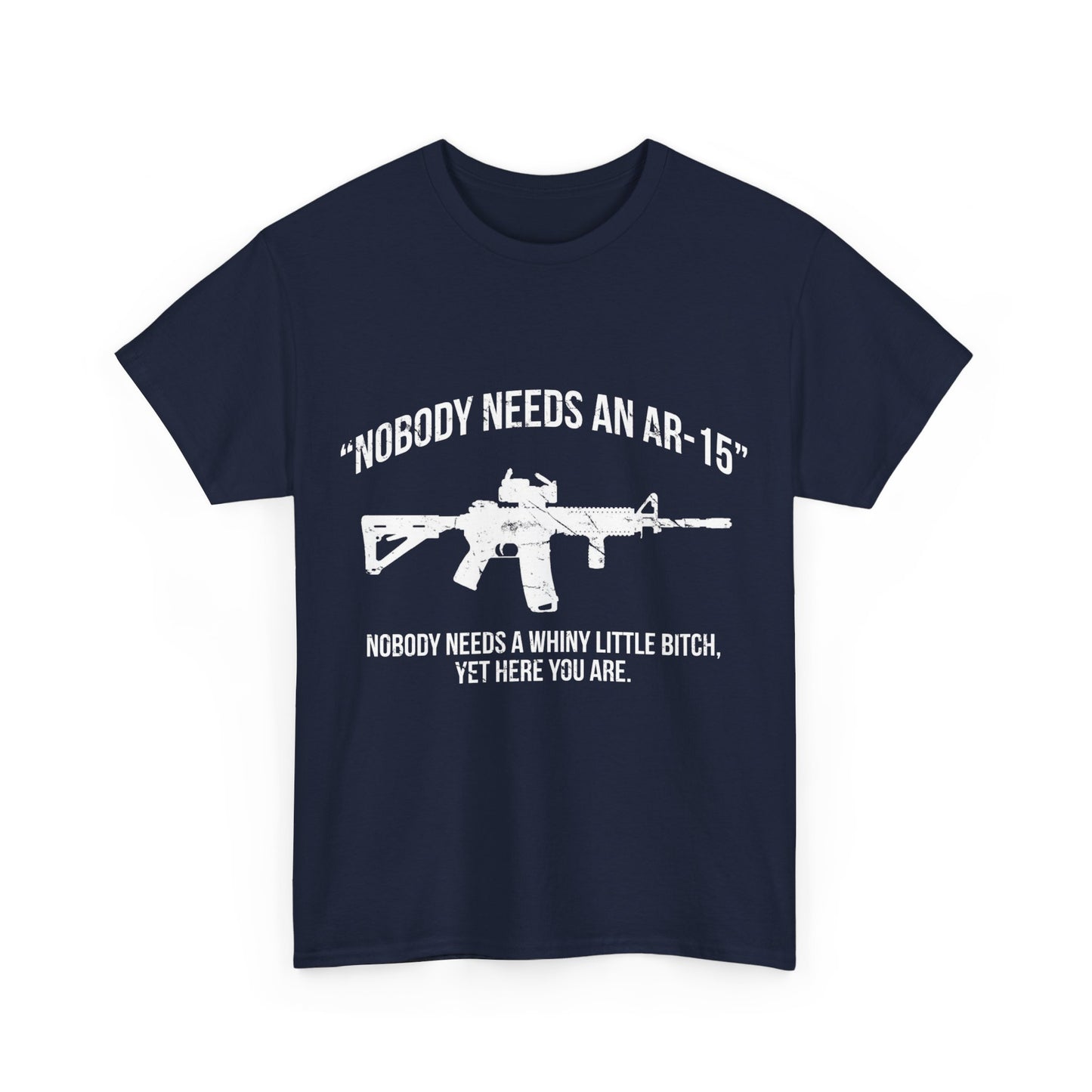 Nobody Needs An AR-15 Pro-2A Unisex Graphic T-Shirt, Sizes S-5XL