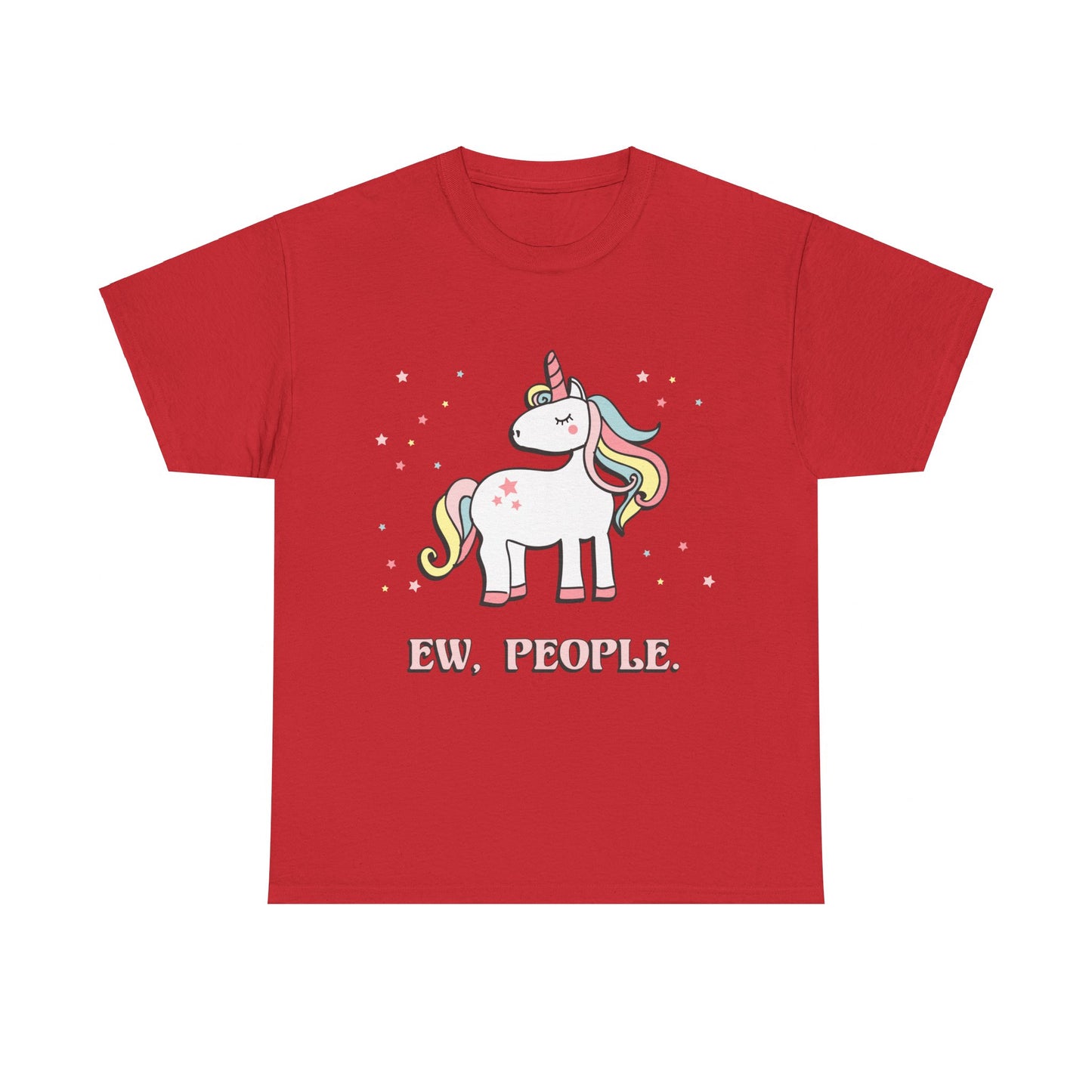 Ew People Unicorn Unisex Graphic T-Shirt, Sizes S-5XL