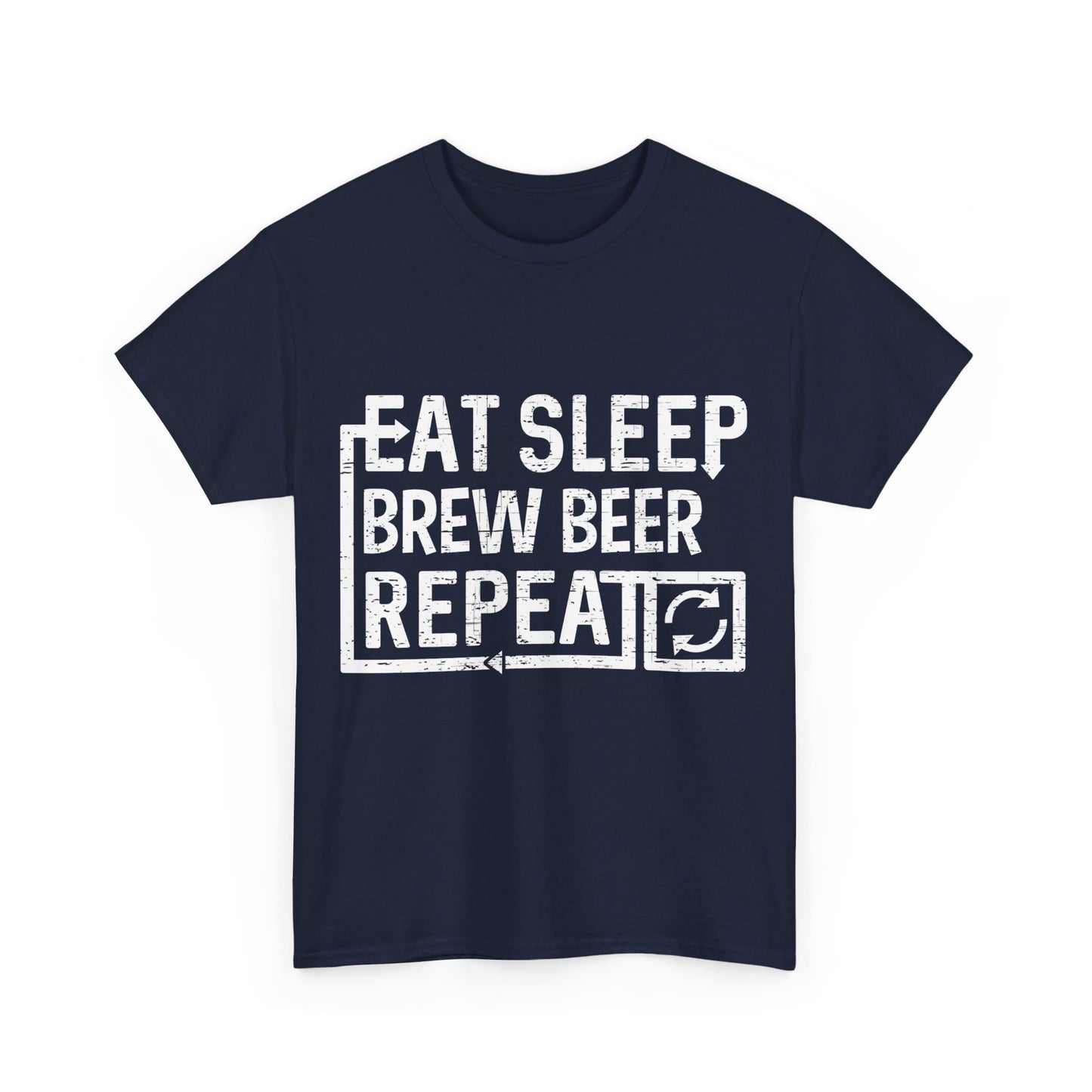 Eat Sleep Brew Beer Unisex Graphic T-Shirt, Sizes S-5XL