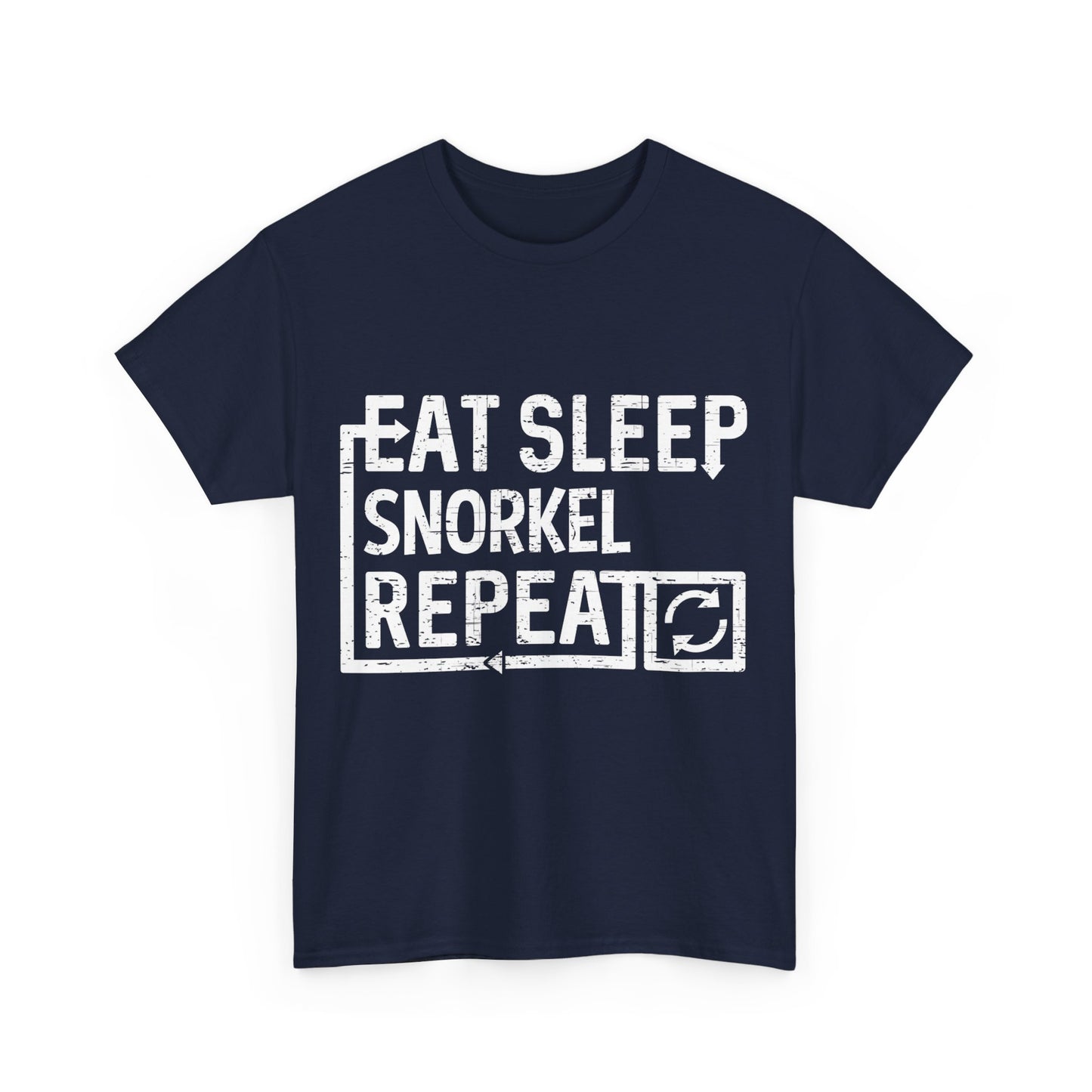 Eat Sleep Snorkel Unisex Graphic T-Shirt, Sizes S-5XL