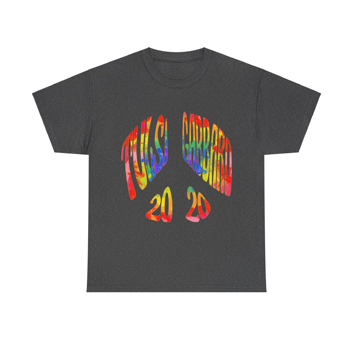 Tulsi Gabbard 2020 Peace Sign Unisex Graphic T-Shirt, Sizes S-5XL