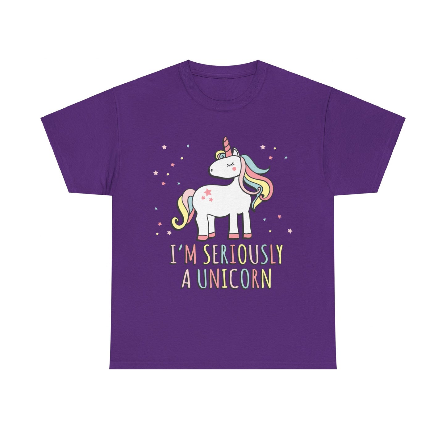 I'm Seriously a Unicorn Unisex Graphic T-Shirt, Sizes S-5XL