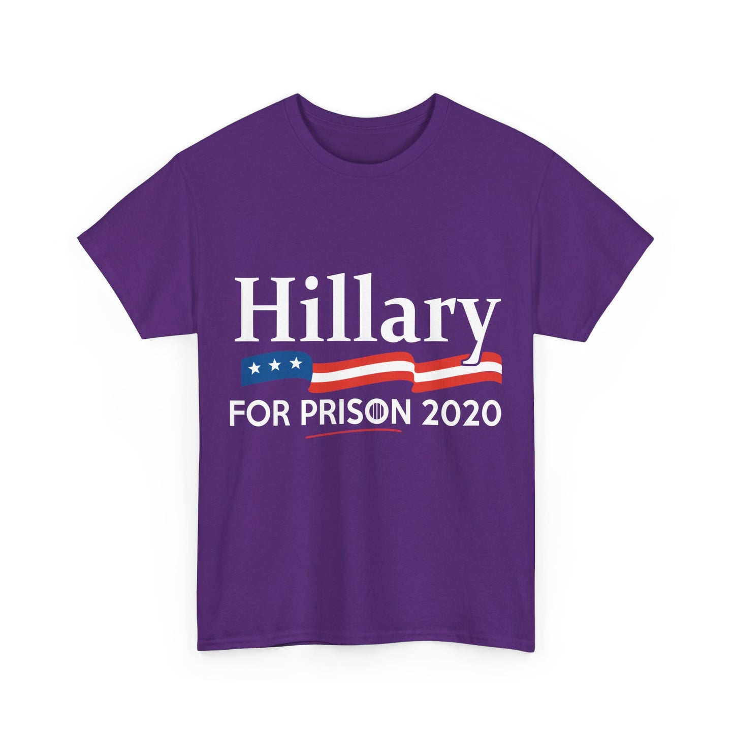 Hillary for Prison 2020 Unisex Graphic T-Shirt, Sizes S-5XL