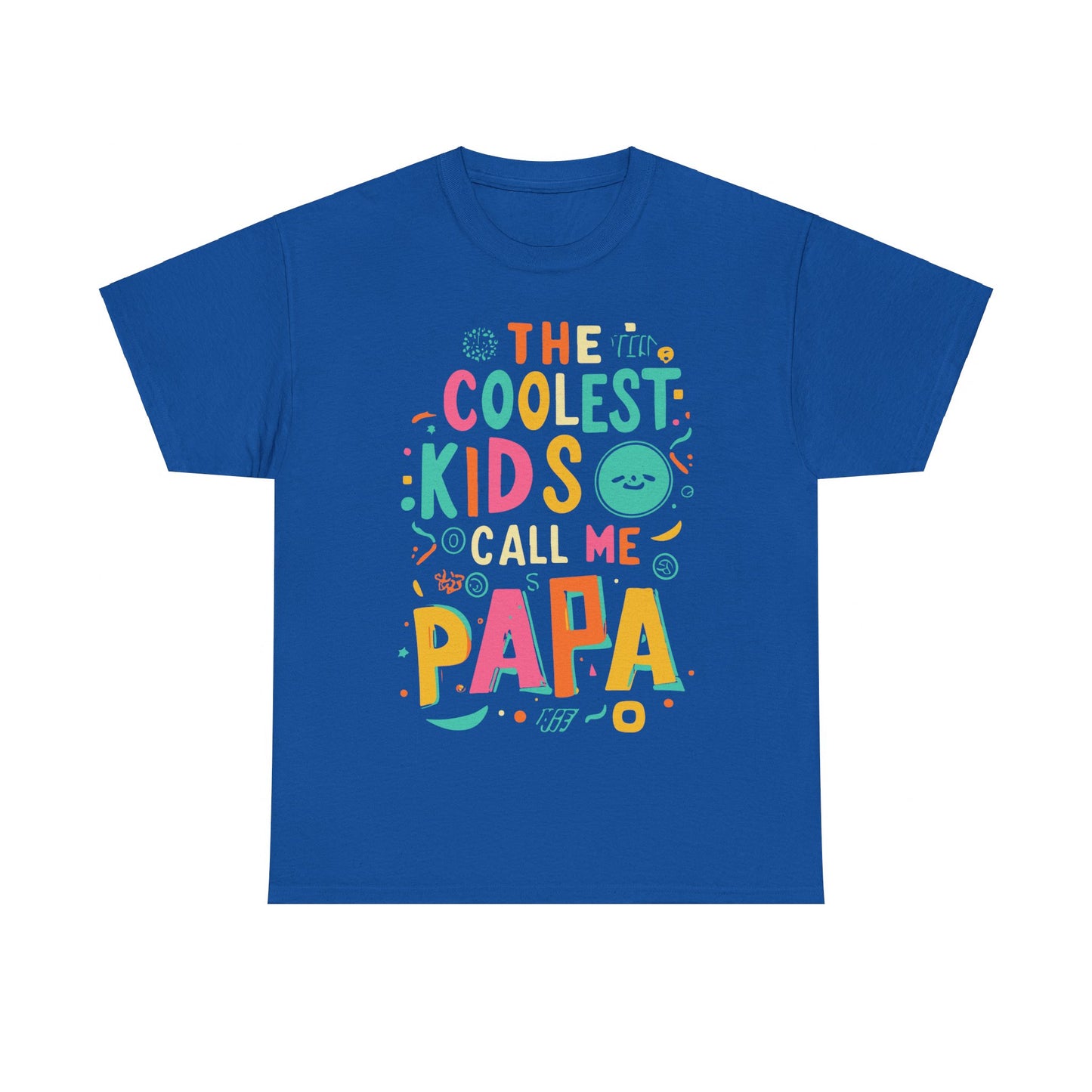 The Coolest Kids Call Me Papa Unisex Graphic T-Shirt, Sizes S-5XL