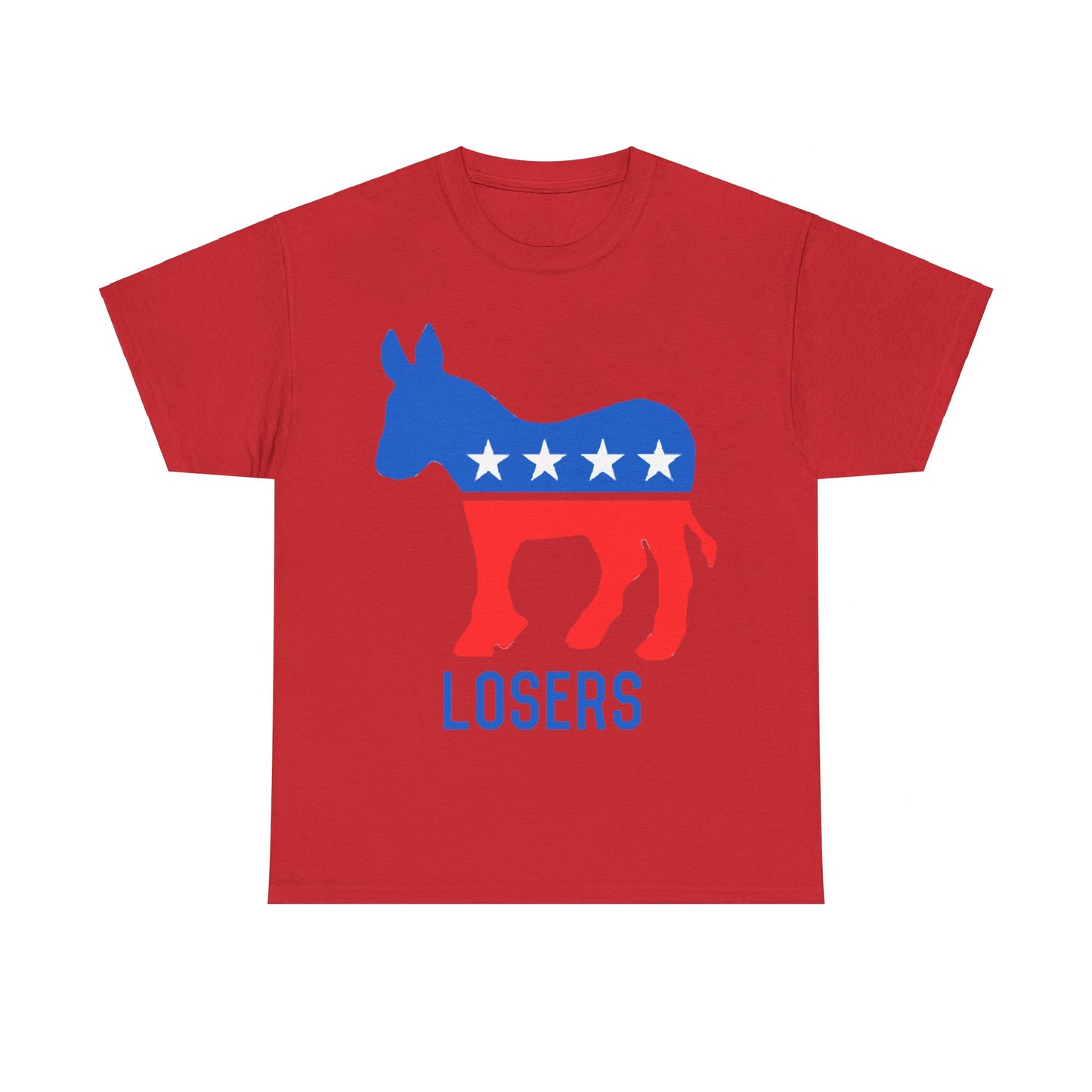 Democrat Donkey Losers Unisex Graphic T-Shirt, Sizes S-5XL