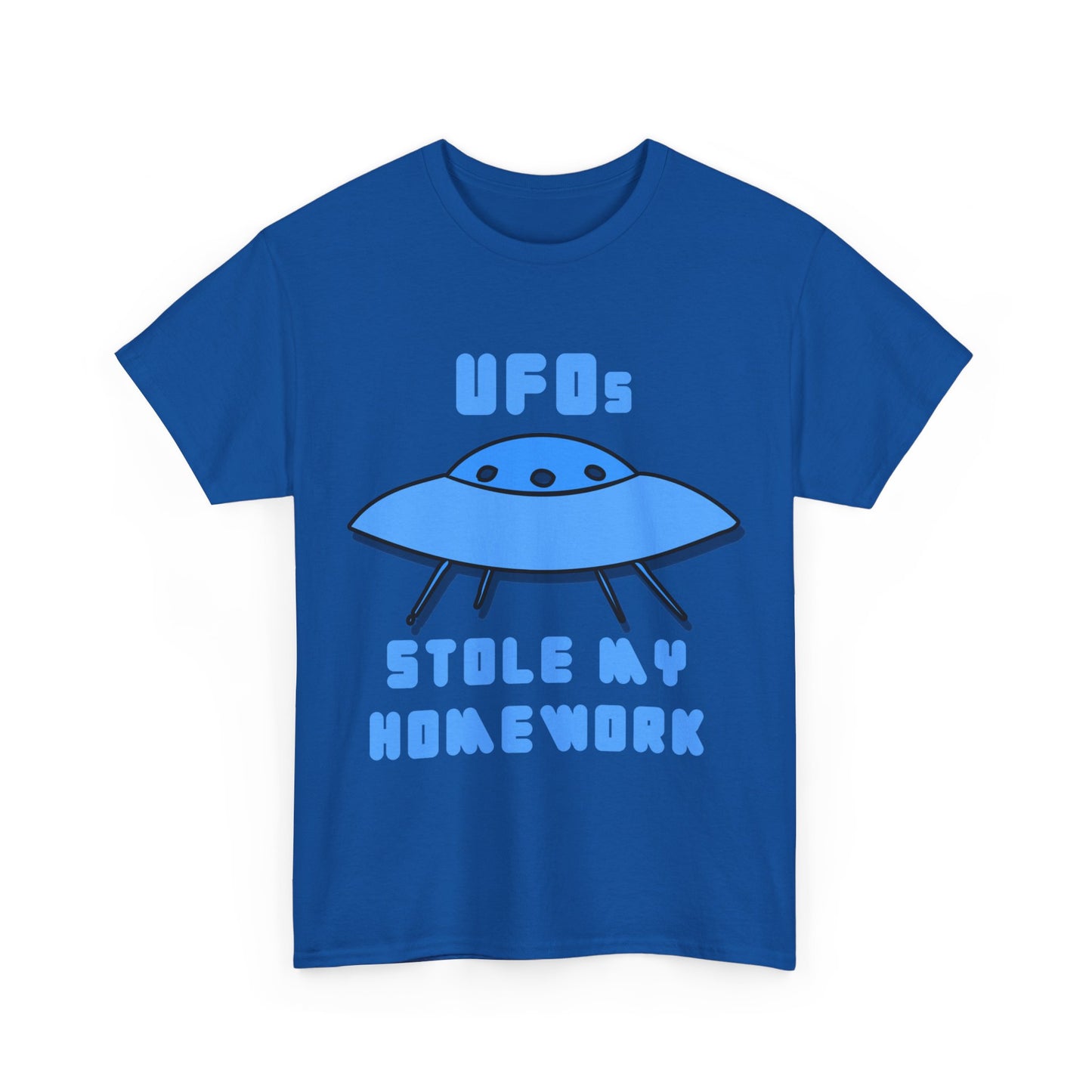 UFOs Stole My Homework Unisex Graphic T-Shirt, Sizes S-5XL