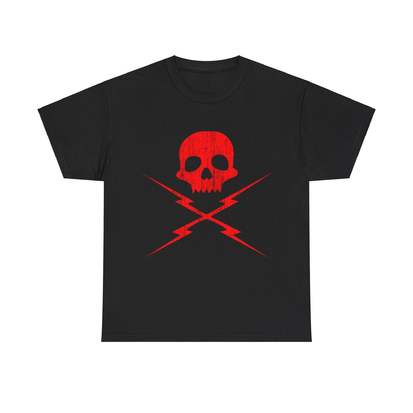 Skull And Bolts Retro Unisex Graphic T-Shirt, Sizes S-5XL