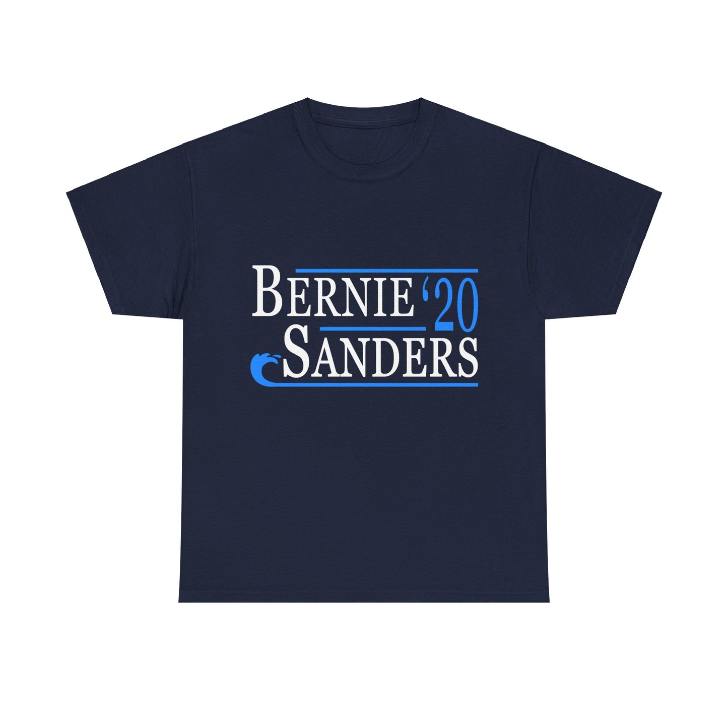 Bernie Sanders Blue Wave 2020 Unisex Graphic T-Shirt, Sizes S-5XL