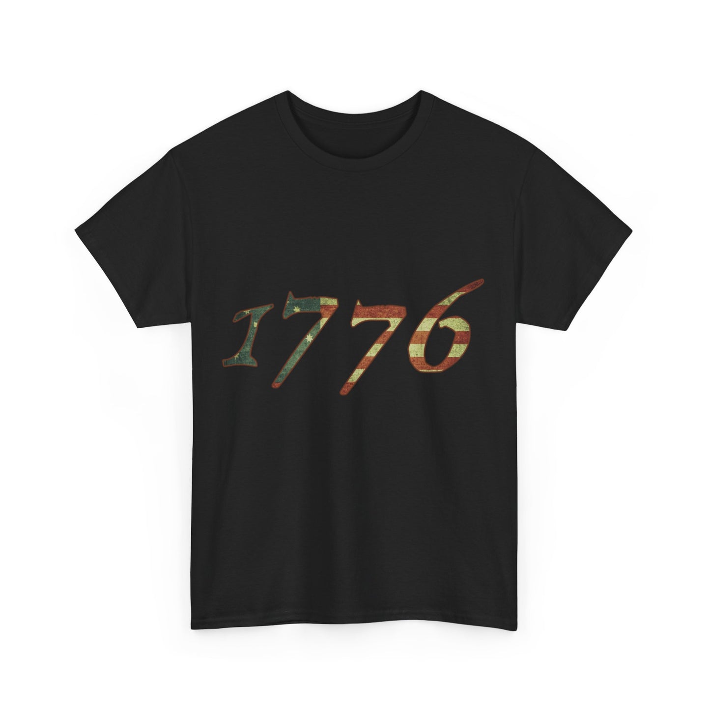 1776 Declaration of Independence US Flag Unisex Graphic T-Shirt, Sizes S-5XL