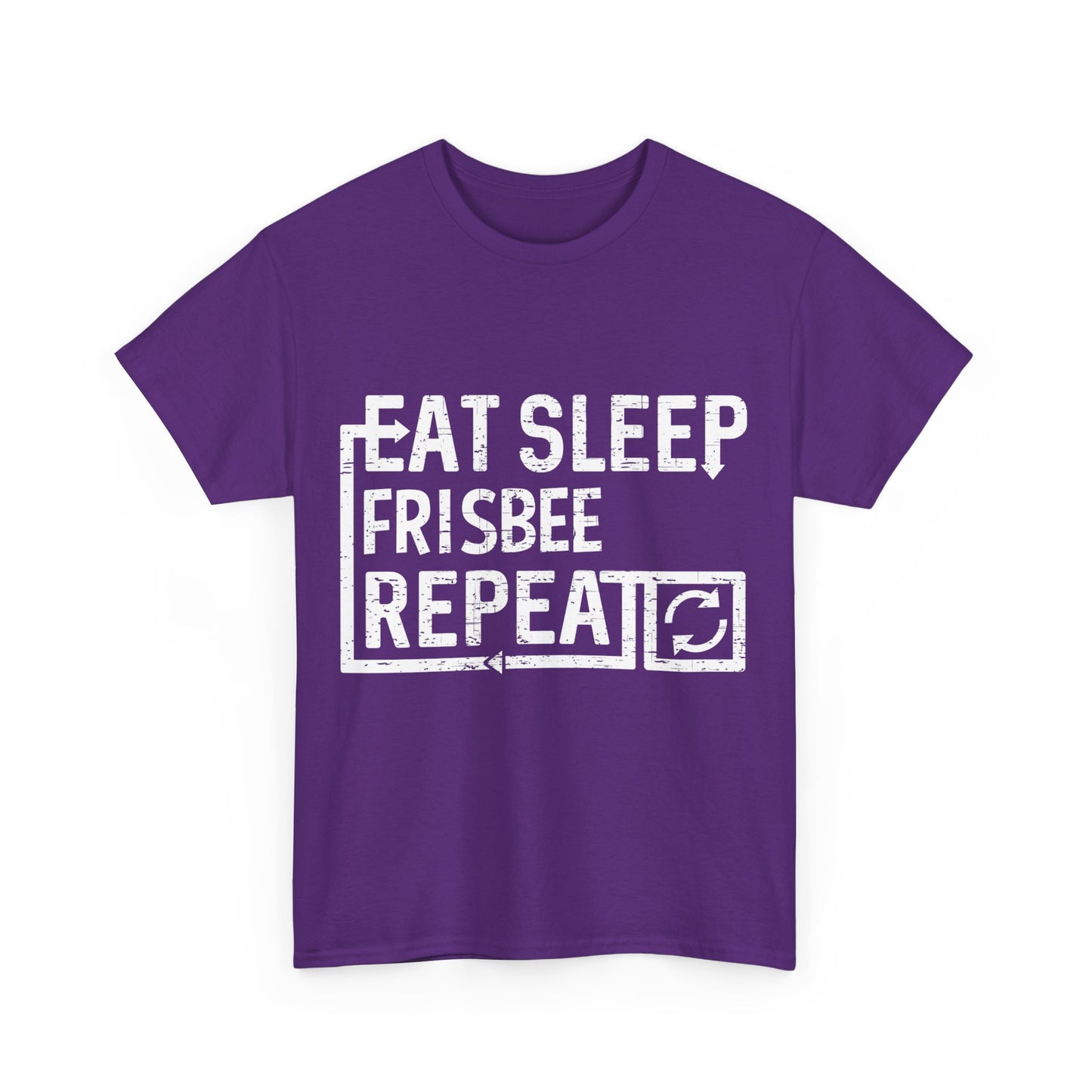 Eat Sleep Frisbee Unisex Graphic T-Shirt, Sizes S-5XL