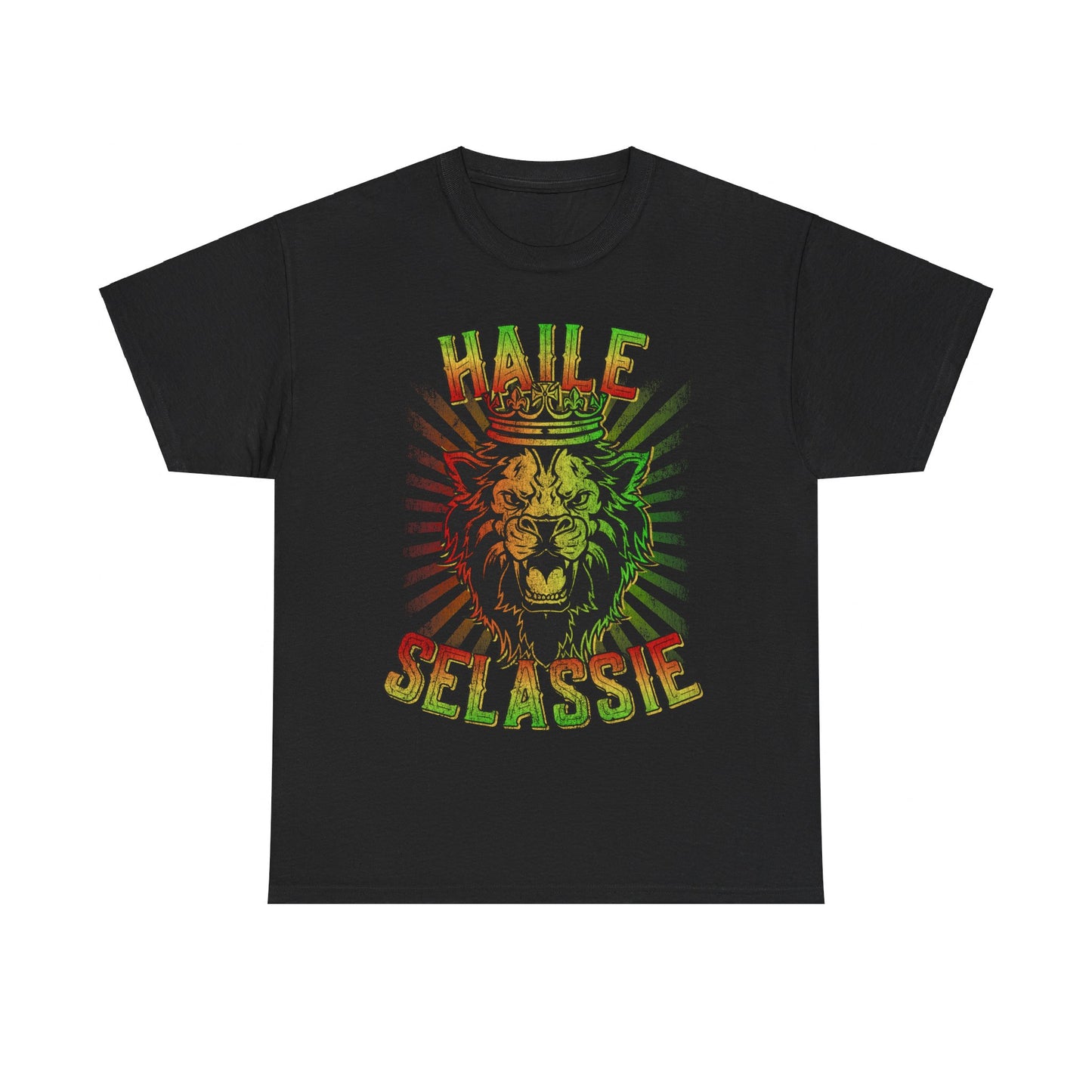 Haile Selassie Jah Rastafari Unisex Graphic T-Shirt, Sizes S-5XL