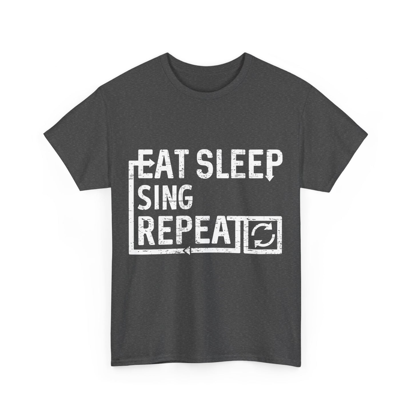 Eat Sleep Sing Unisex Graphic T-Shirt, Sizes S-5XL