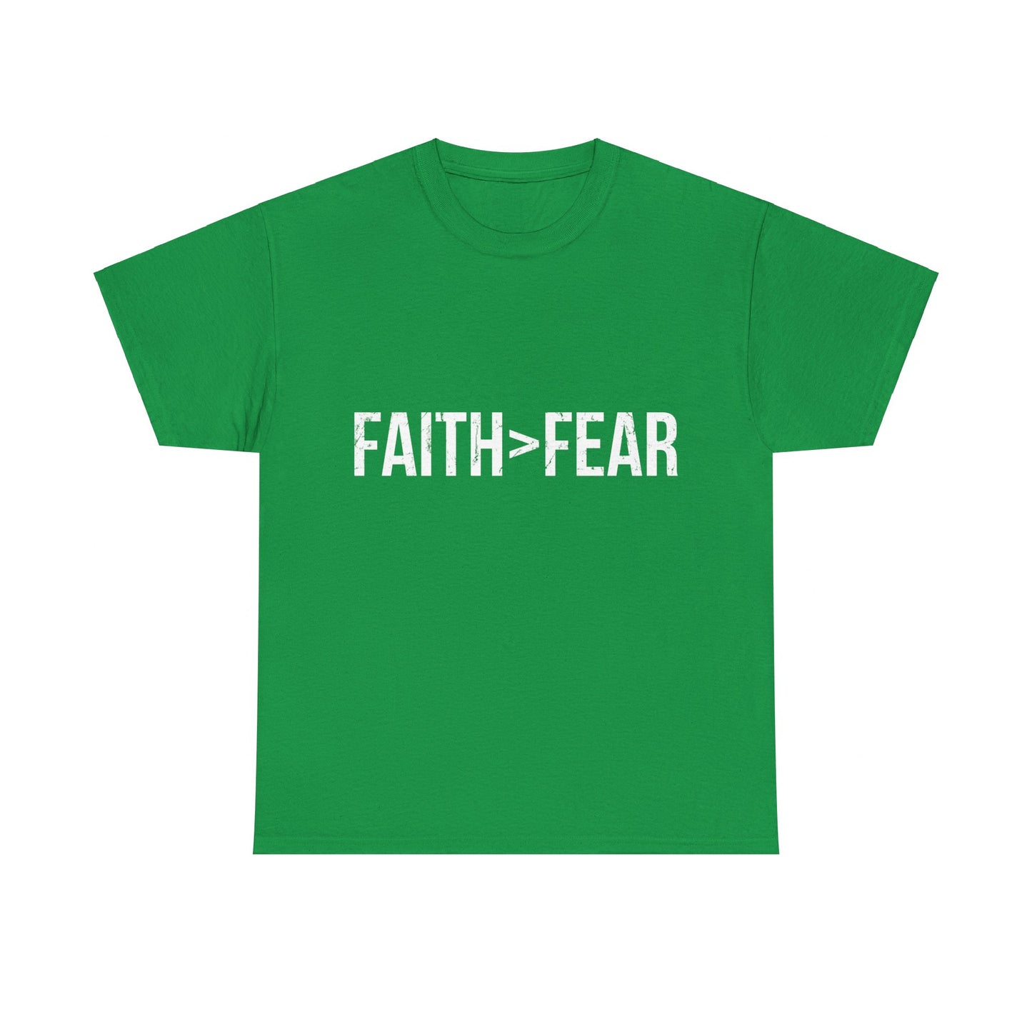 Faith Greater Than Fear Unisex Graphic T-Shirt, Sizes S-5XL