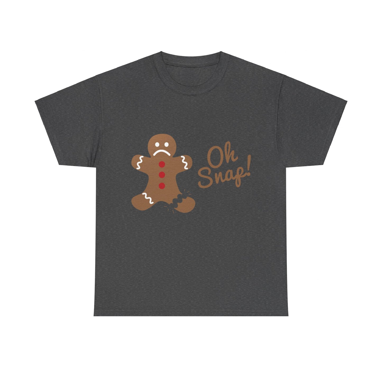 Oh Snap Gingerman Unisex Graphic T-Shirt, Sizes S-5XL