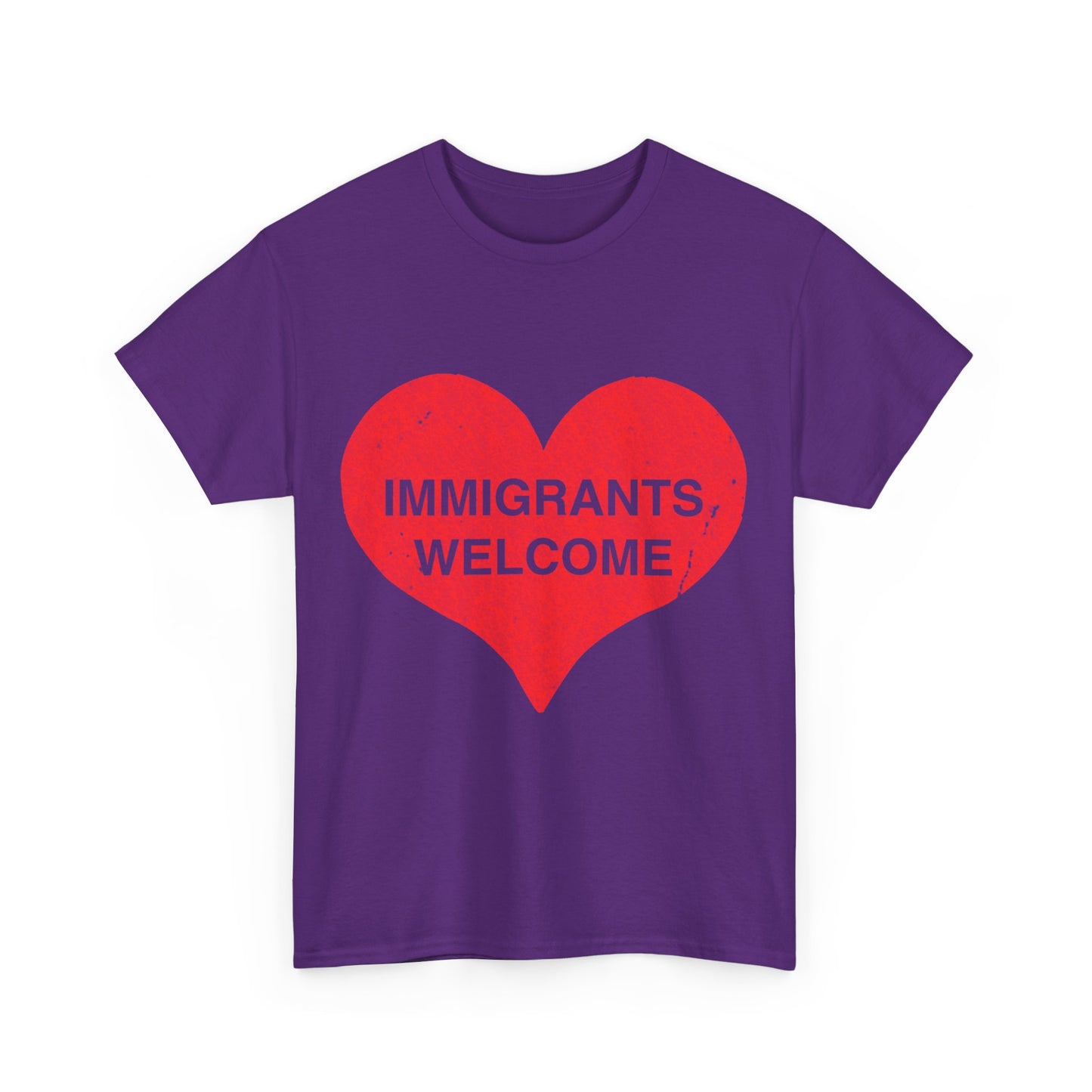 Immigrants Welcome Unisex Graphic T-Shirt, Sizes S-5XL