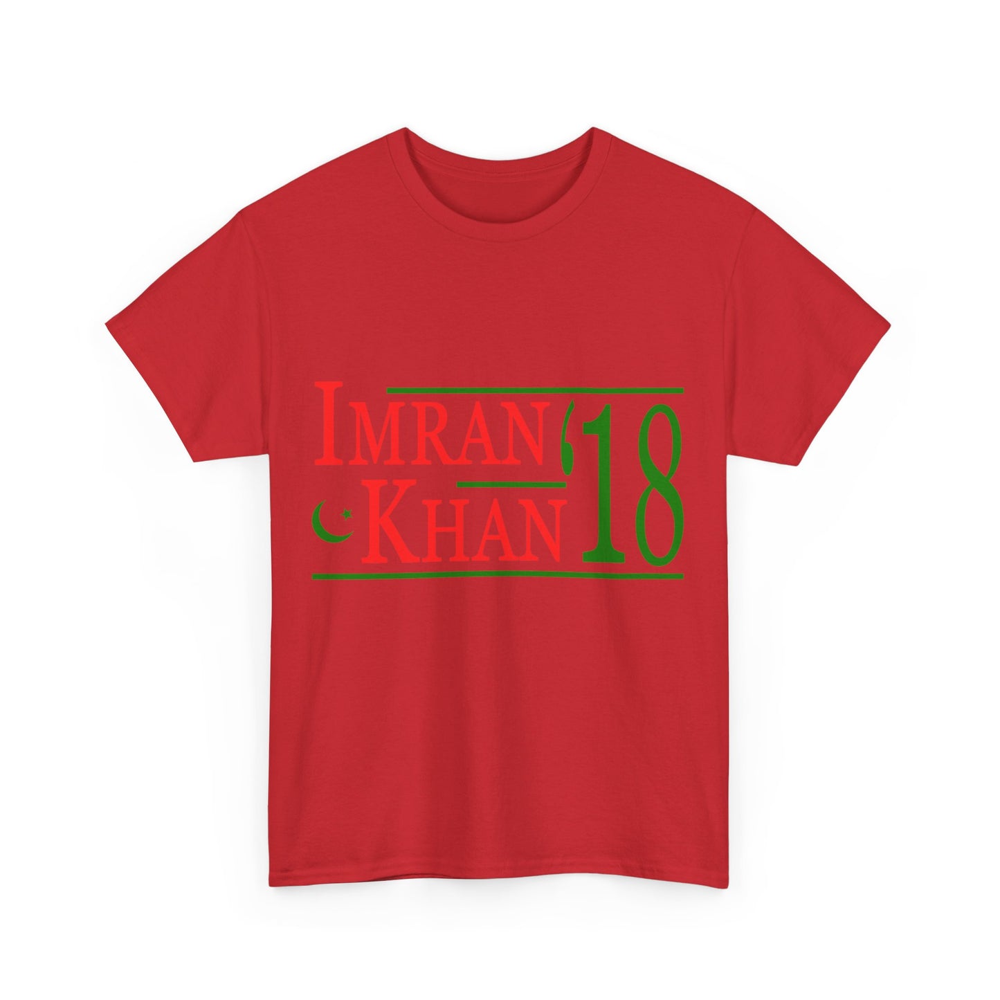 Imran Khan PTI 2018 Pakistan Unisex Graphic T-Shirt, Sizes S-5XL