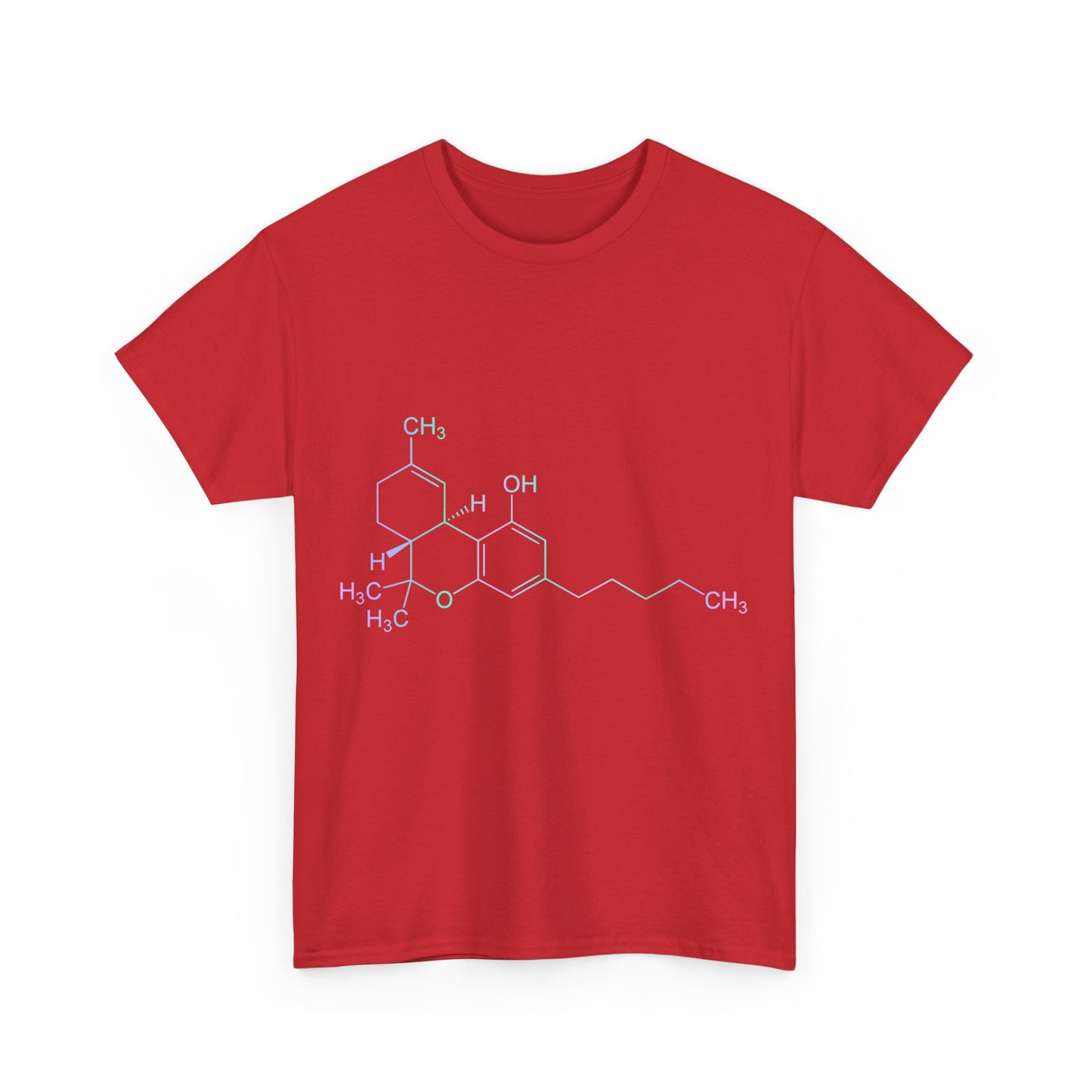 Magical THC Molecule Cannabis Unisex Graphic T-Shirt, Sizes S-5XL