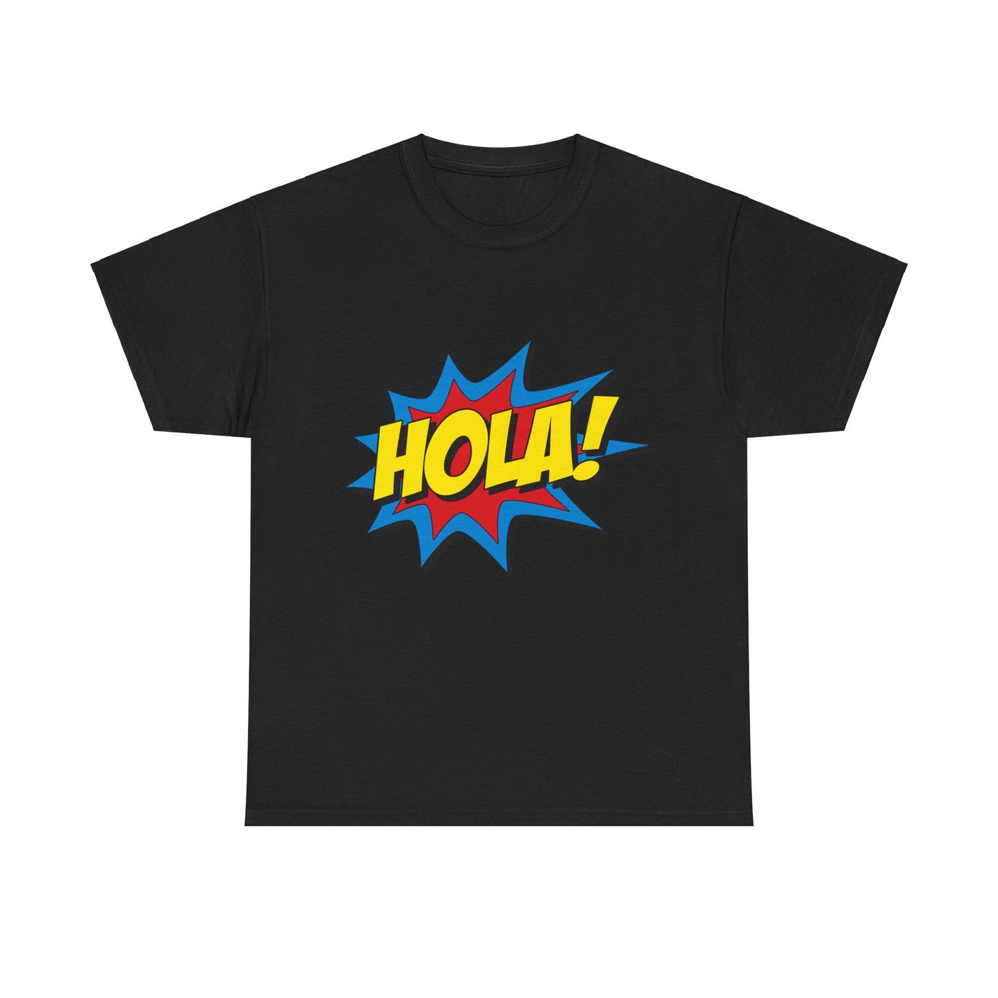 Hola Spanish Superhero Unisex Graphic T-Shirt, Sizes S-5XL