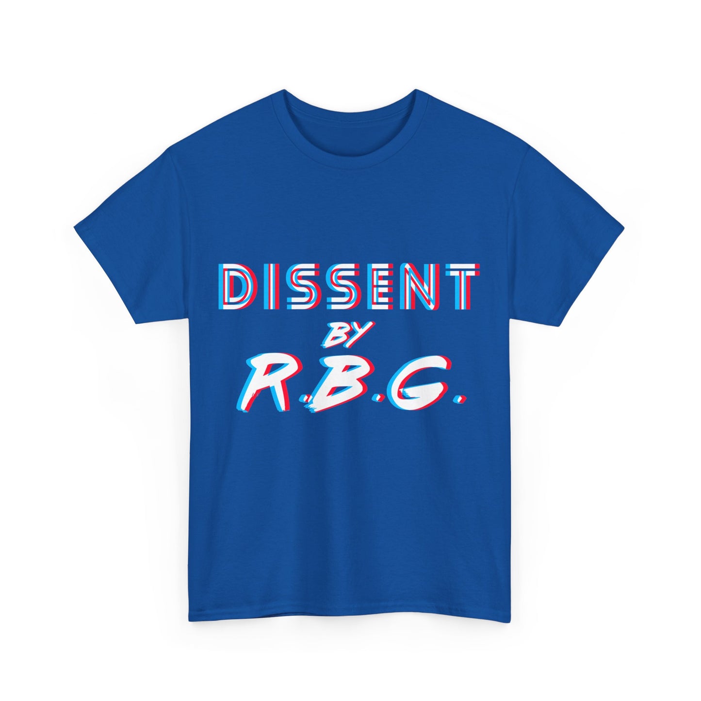 Dissent By RBG Ruth Bader Ginsburg Unisex Graphic T-Shirt, Sizes S-5XL