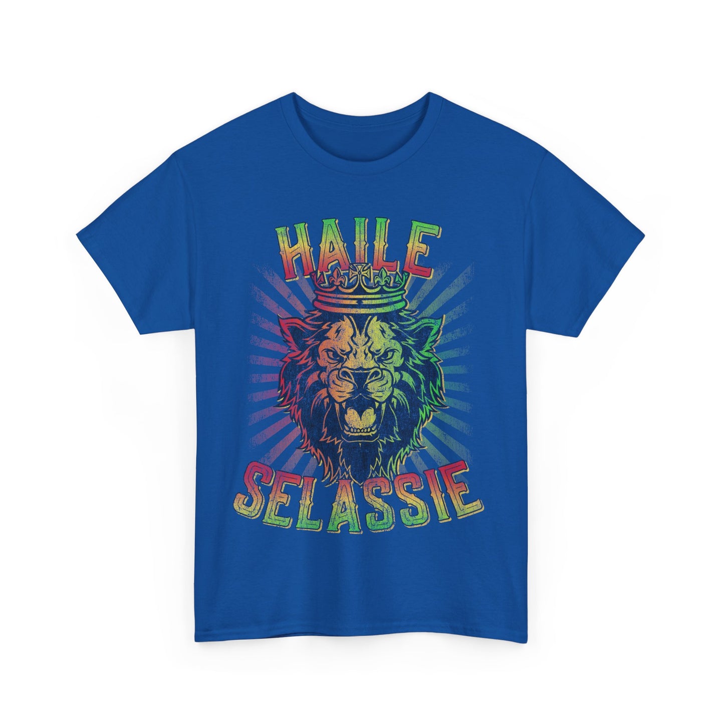 Haile Selassie Jah Rastafari Unisex Graphic T-Shirt, Sizes S-5XL