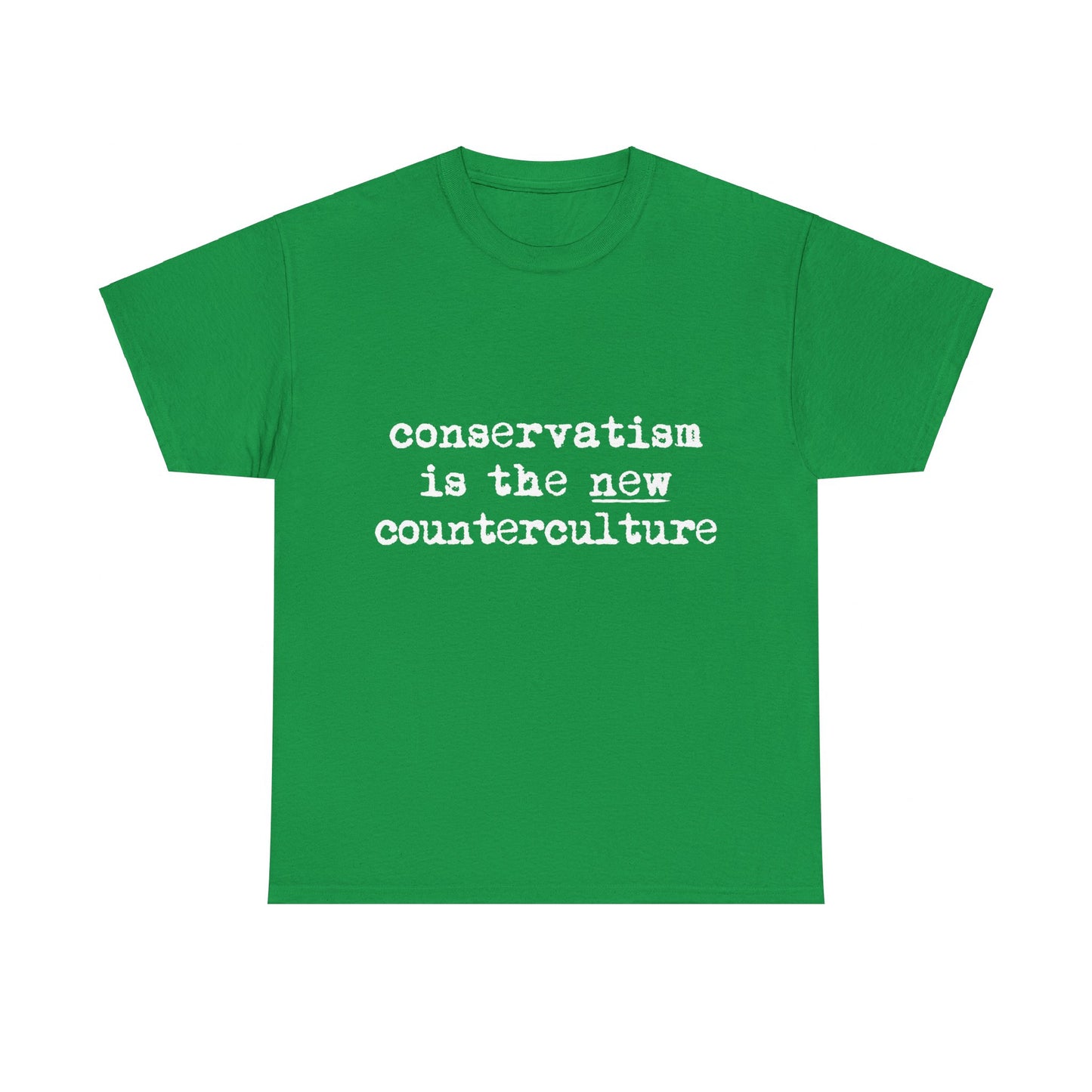 Conservatism Is The New Counterculture Unisex Graphic T-Shirt, Sizes S-5XL