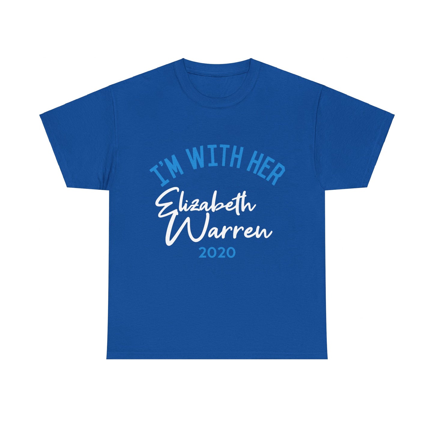 I'm With Her Elizabeth Warren 2020 Unisex Graphic T-Shirt, Sizes S-5XL