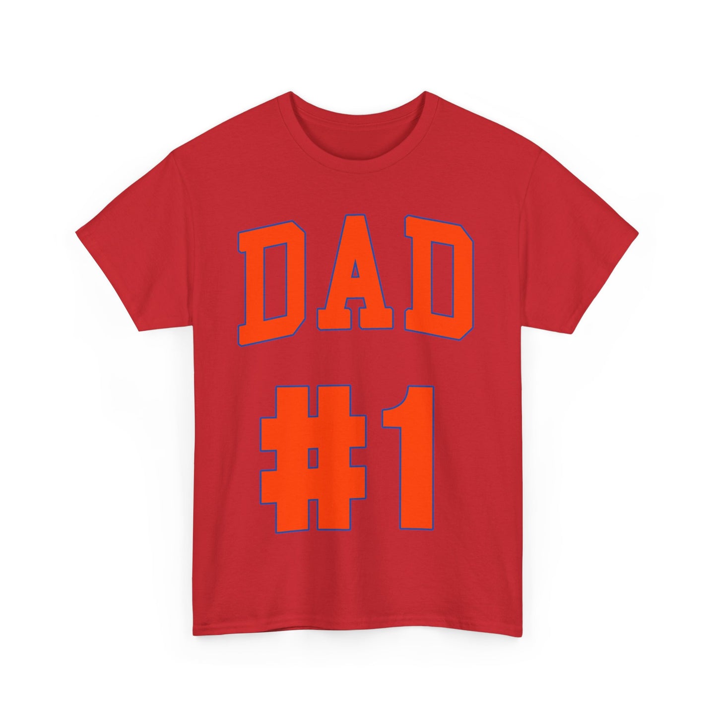 #1 dad Unisex Graphic T-Shirt, Sizes S-5XL