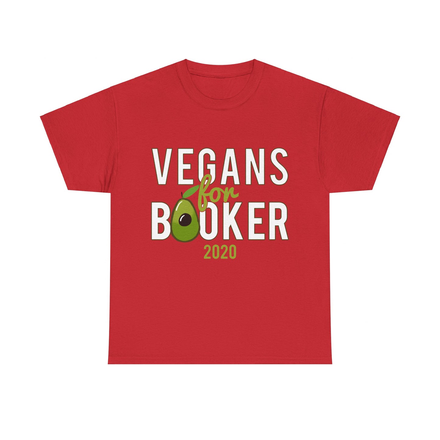 Vegans For Corey Booker 2020 Unisex Graphic T-Shirt, Sizes S-5XL