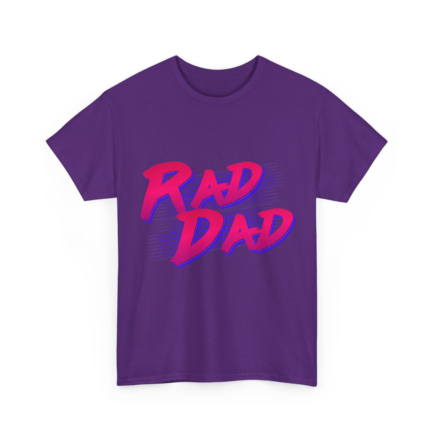 Best Gift for Dad Rad Dad Retro Unisex Graphic T-Shirt, Sizes S-5XL