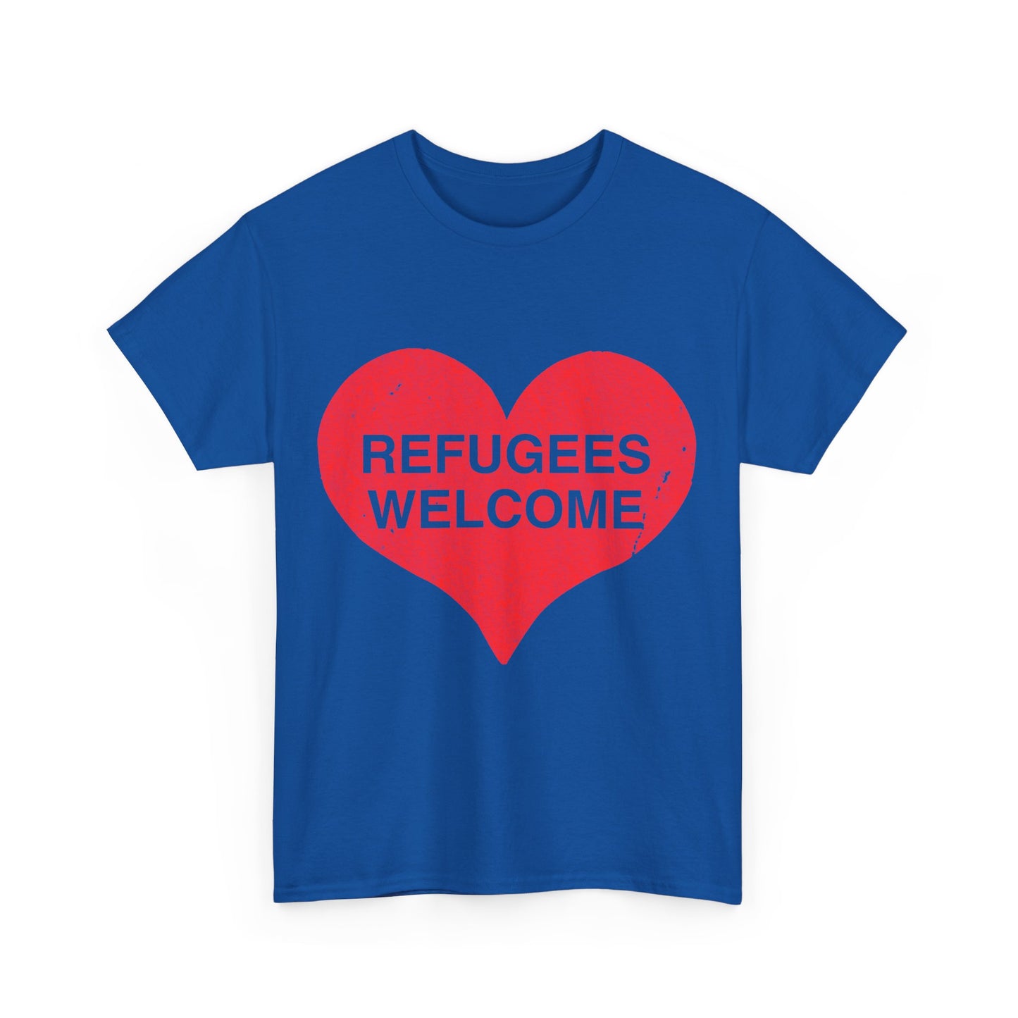 Syrian Refugees Welcome In The Us Unisex Graphic T-Shirt, Sizes S-5XL