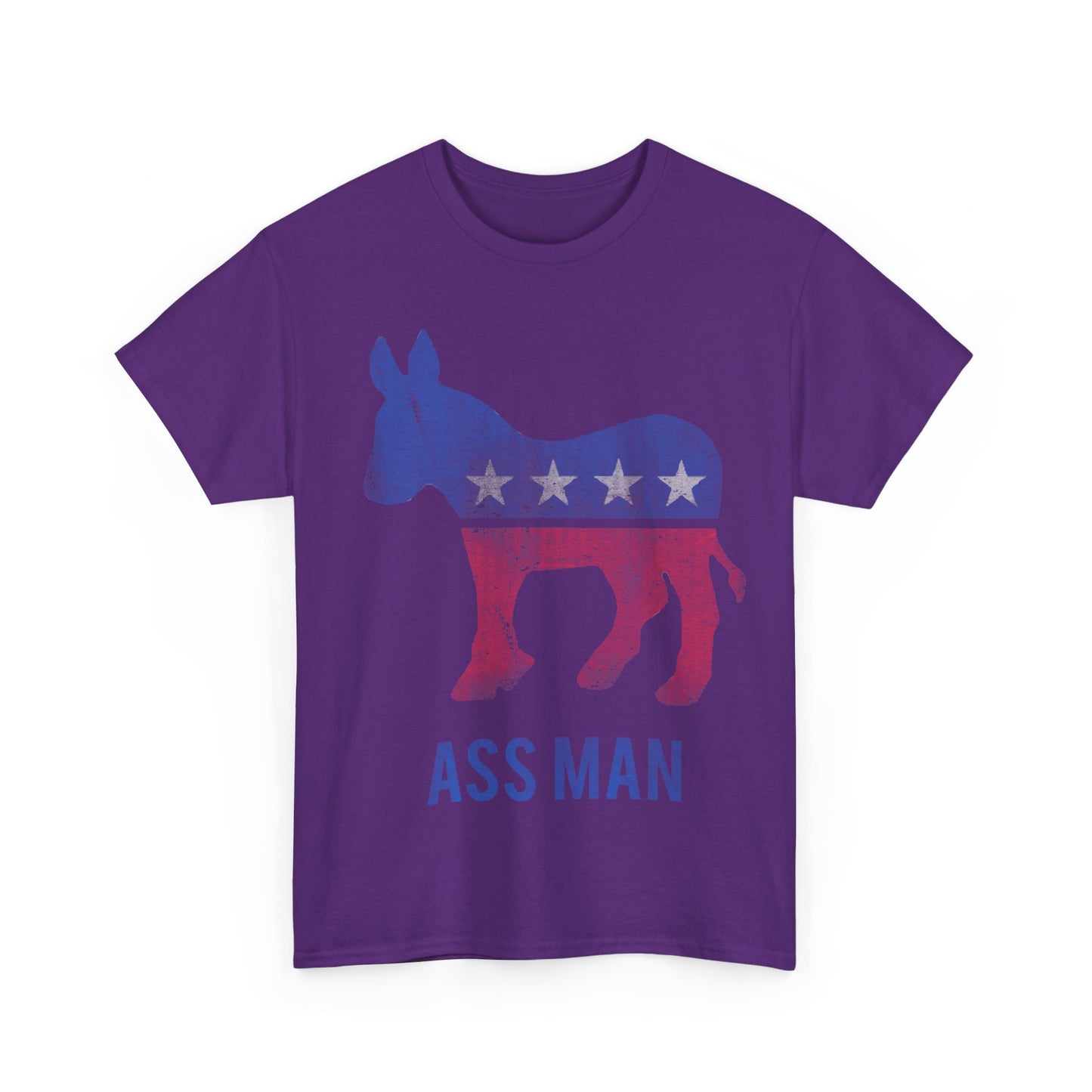 Ass Man Democrat Unisex Graphic T-Shirt, Sizes S-5XL