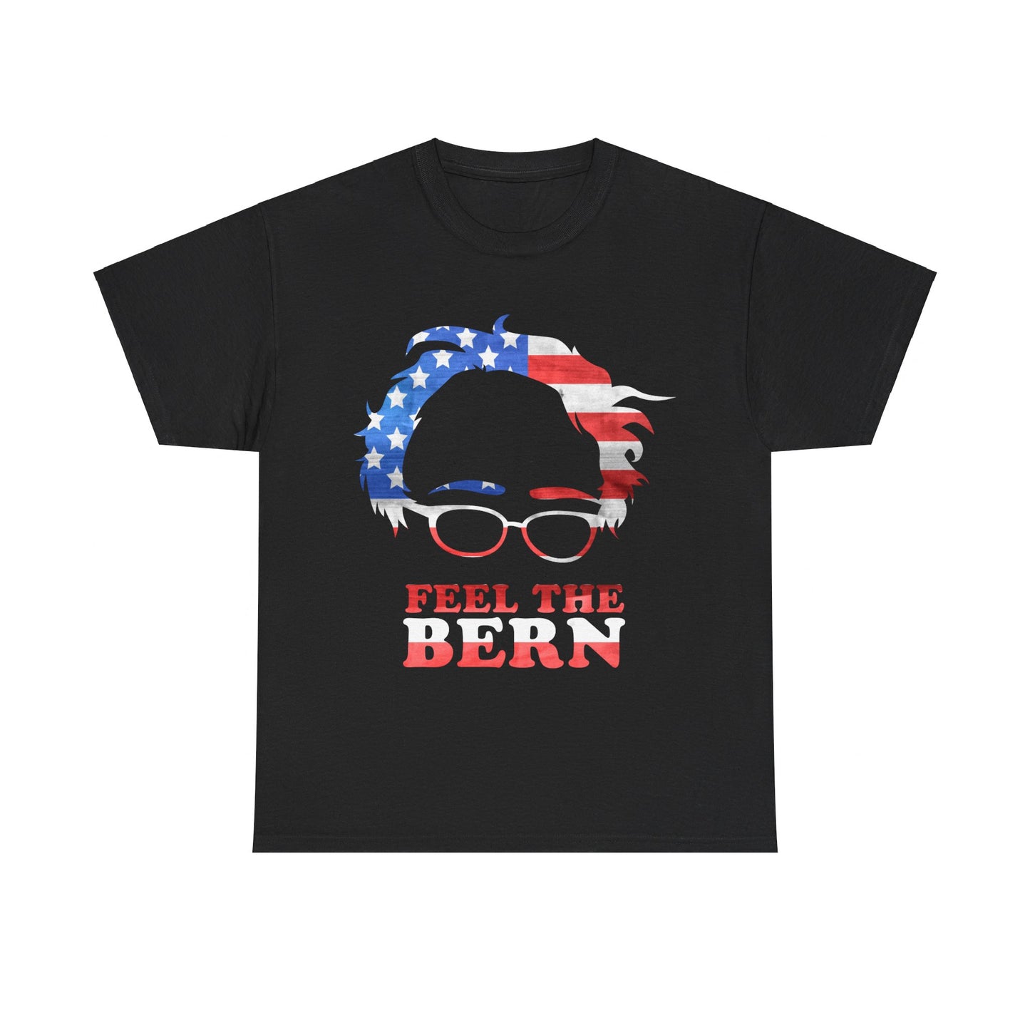 Feel the Bern Patriotic Unisex Graphic T-Shirt, Sizes S-5XL