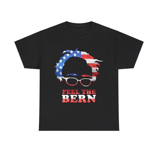 Feel the Bern Patriotic Unisex Graphic T-Shirt, Sizes S-5XL