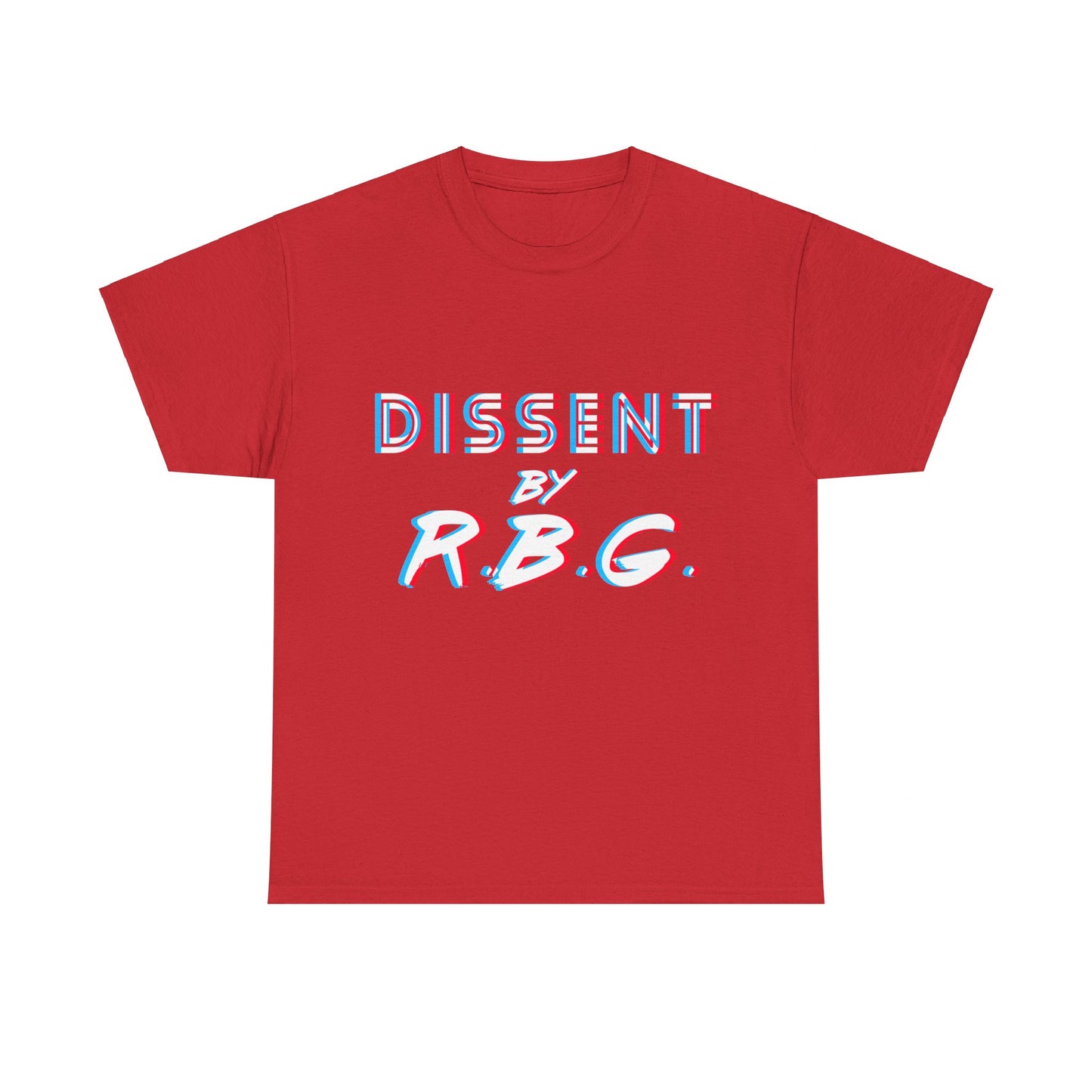 Dissent By RBG Ruth Bader Ginsburg Unisex Graphic T-Shirt, Sizes S-5XL