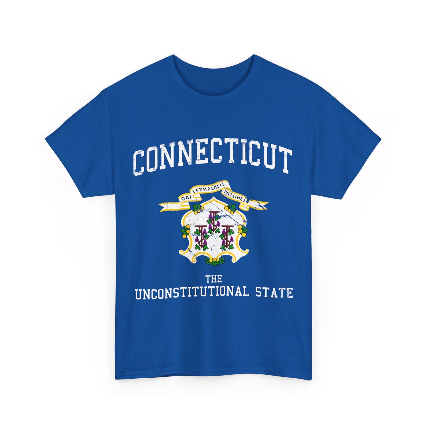 Connecticut The Unconstitutional State Unisex Graphic T-Shirt, Sizes S-5XL