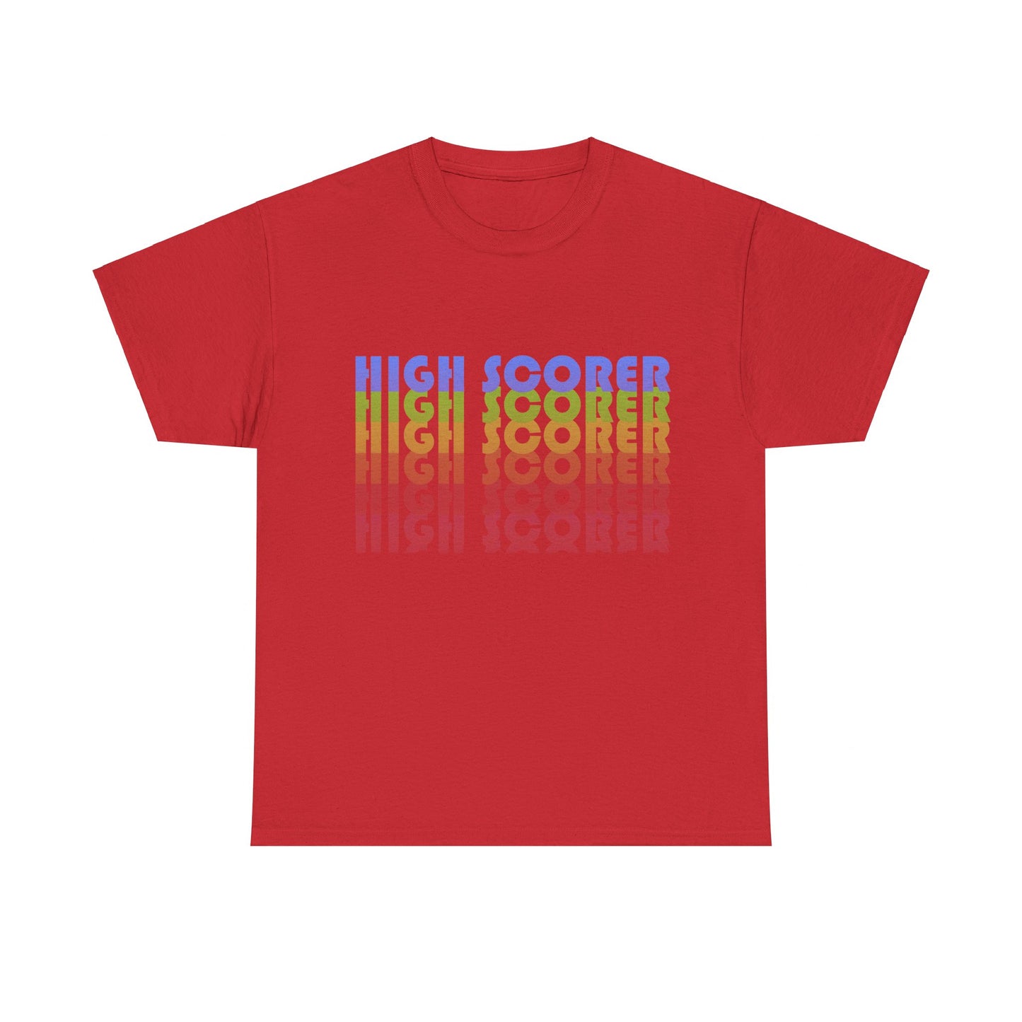 High Scorer Gamer Retro Unisex Graphic T-Shirt, Sizes S-5XL